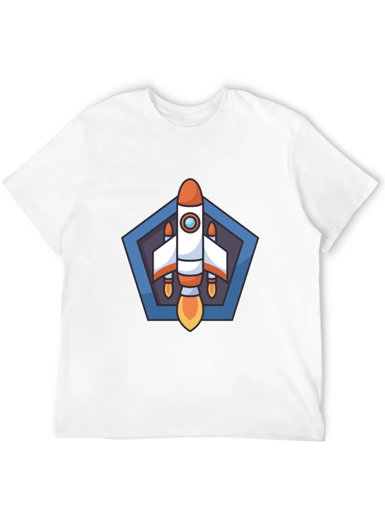 Rocket Graphic T-Shirt - Blast Off in Style!