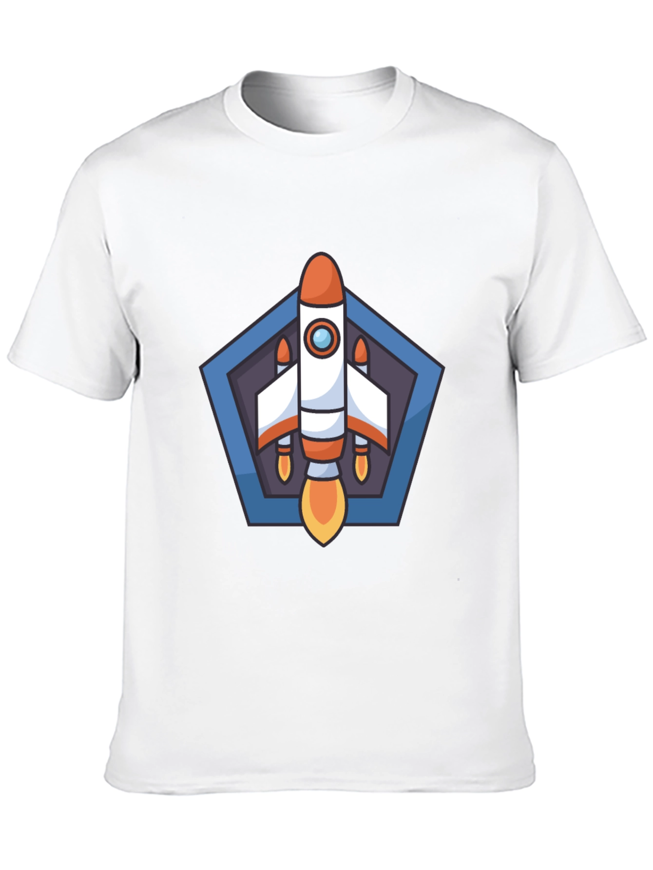 Rocket Graphic T-Shirt - Blast Off in Style!