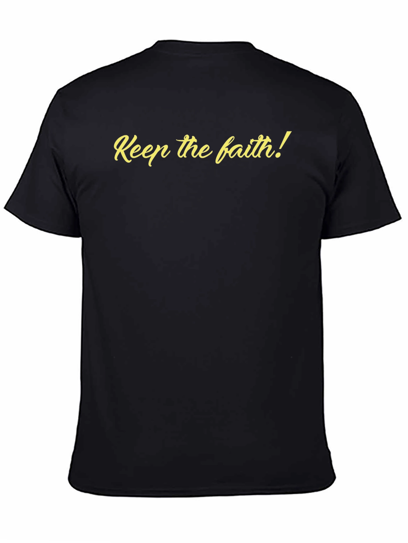 Keep the Faith Black T-Shirt