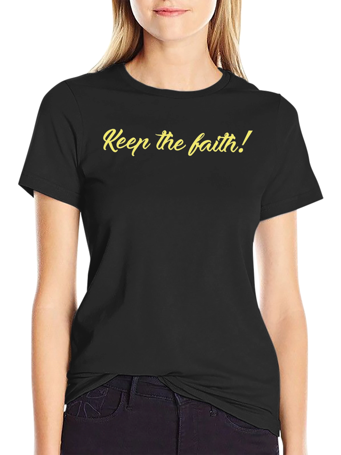 Keep the Faith Black T-Shirt