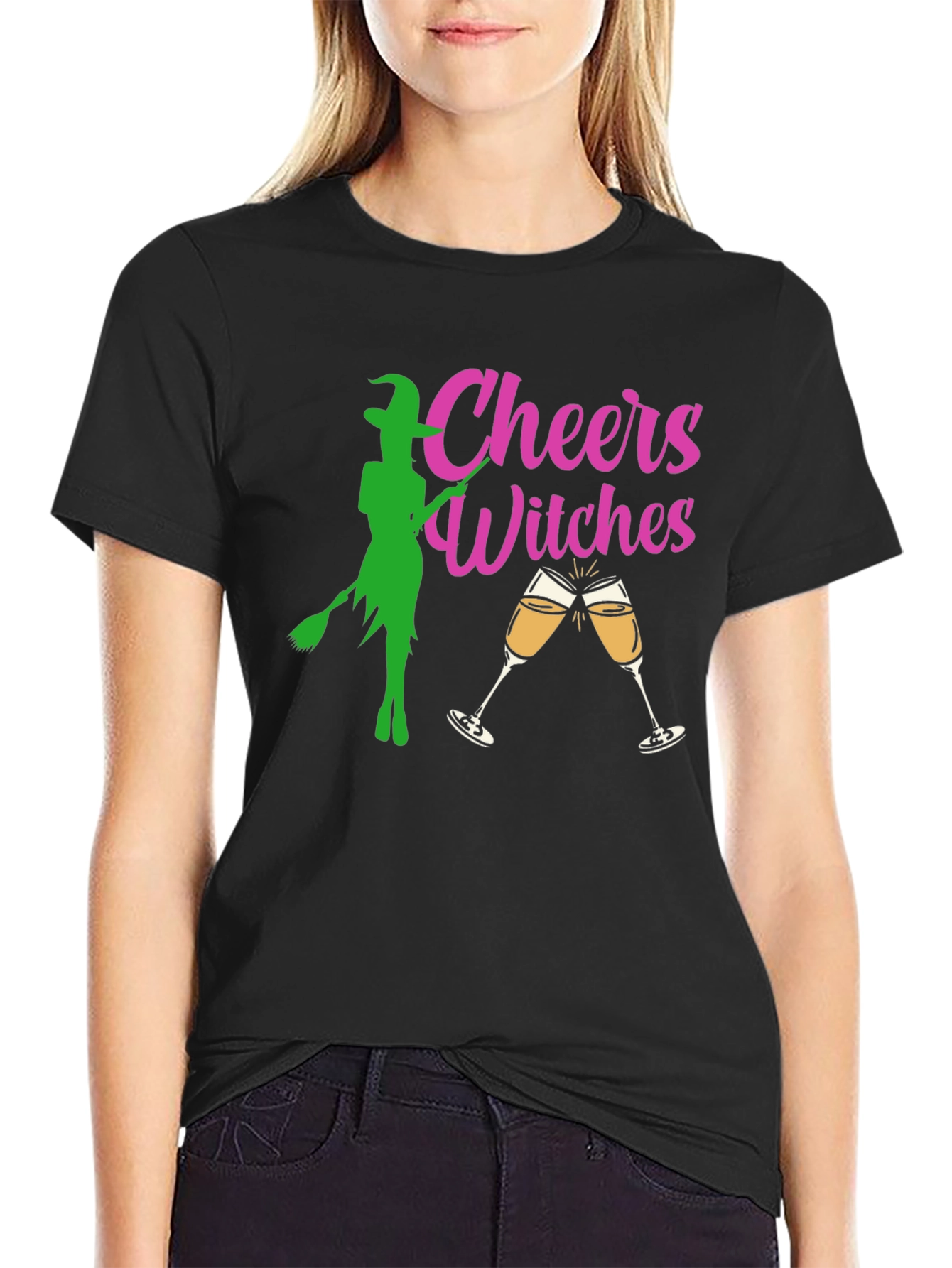 Cheers Witches Halloween T-Shirt