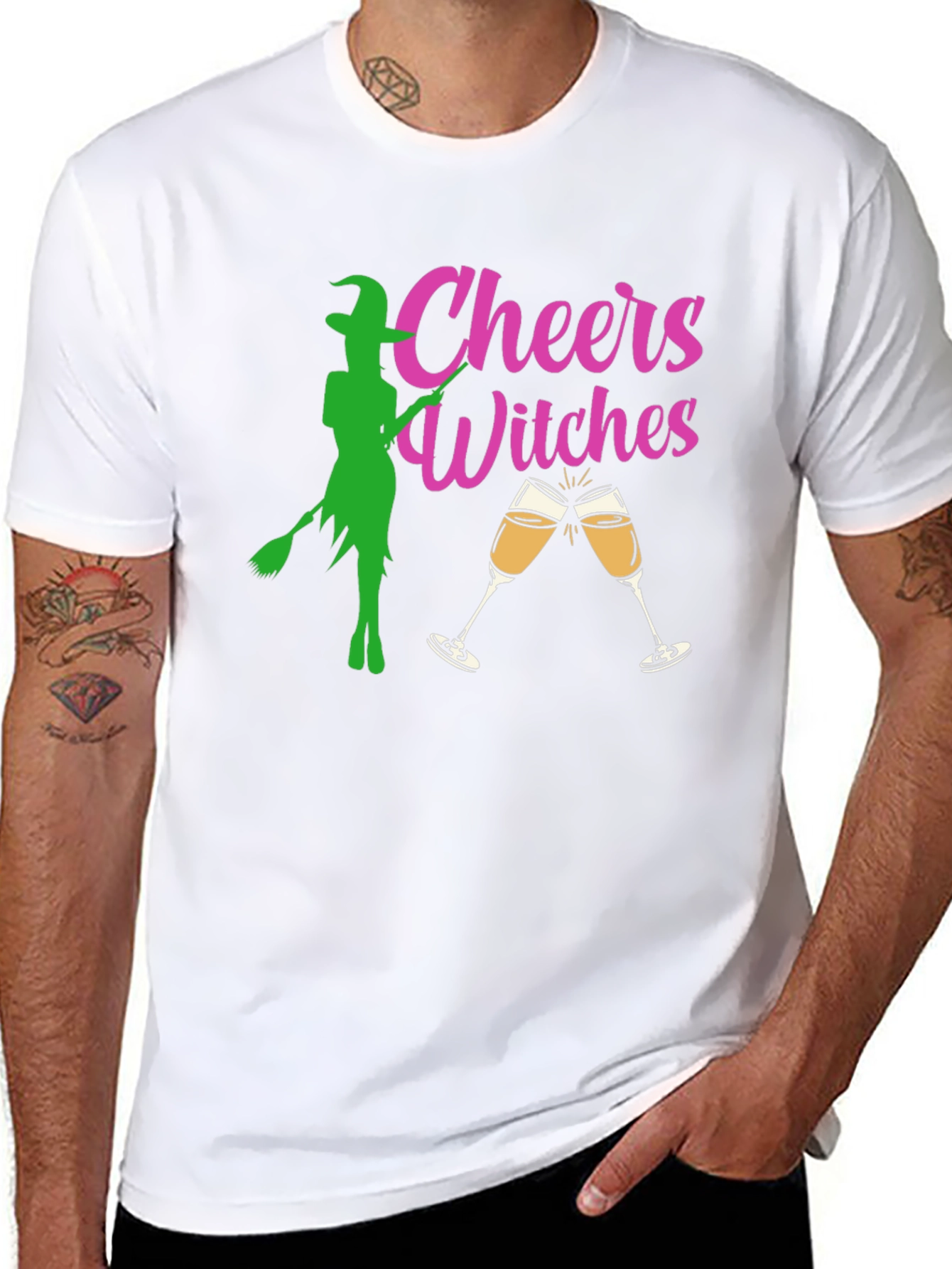 Cheers Witches Halloween T-Shirt