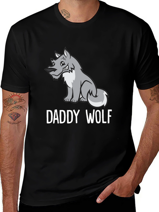 Daddy Wolf Graphic Tee