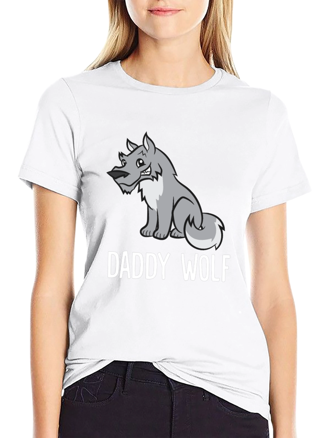 Daddy Wolf Graphic Tee