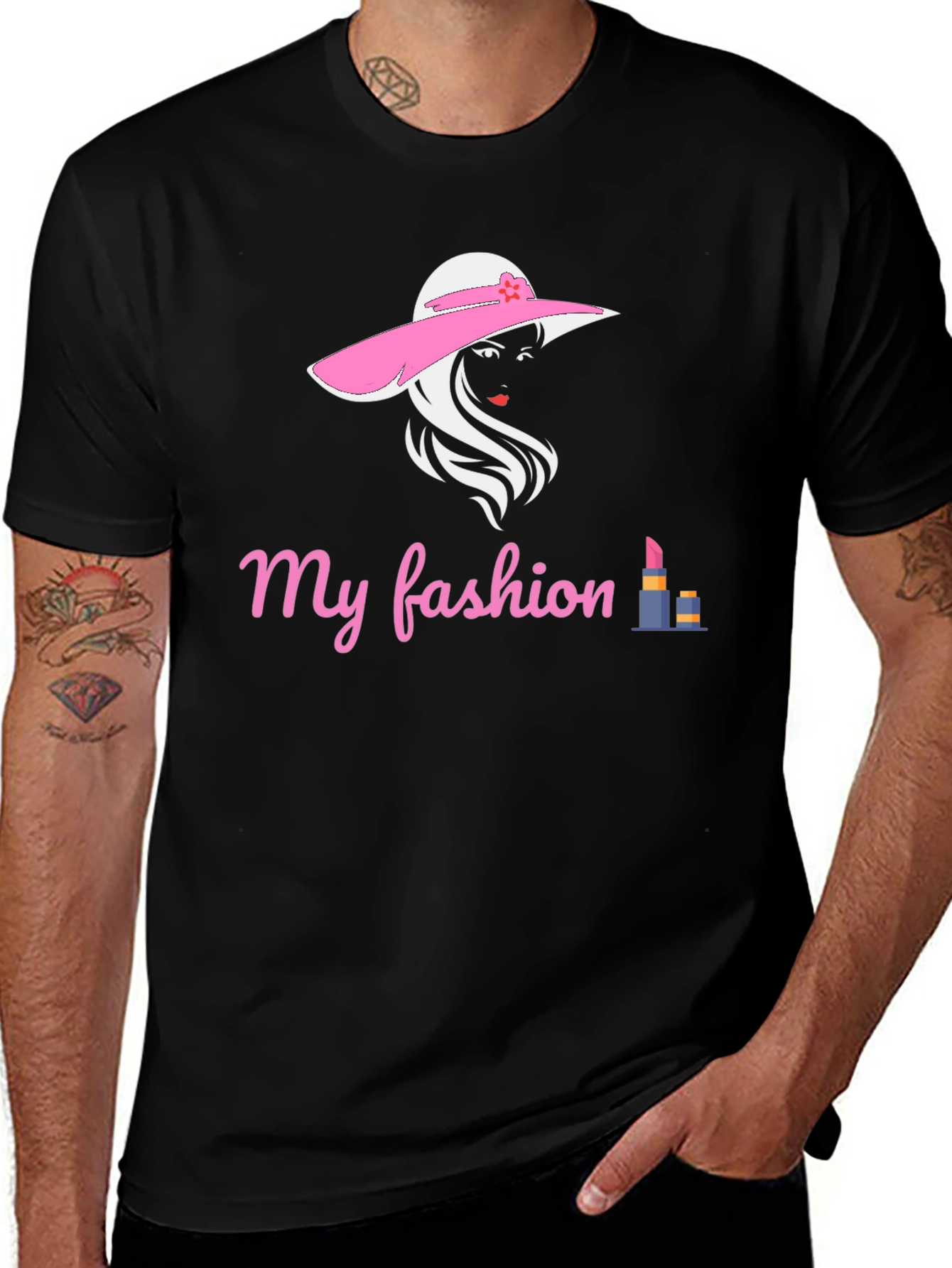 Stylish My Fashion Graphic T-Shirt