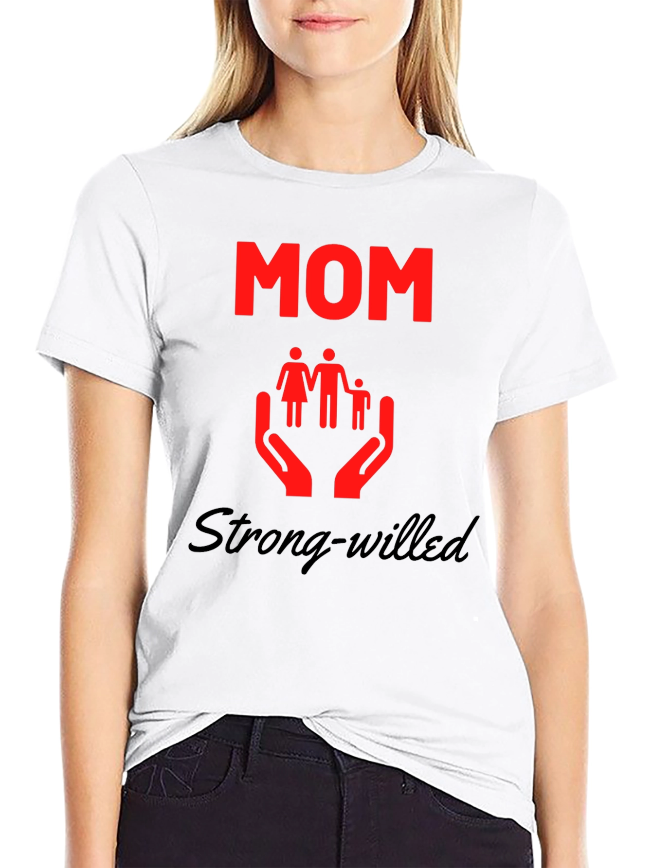 Strong-Willed Mom Graphic Tee