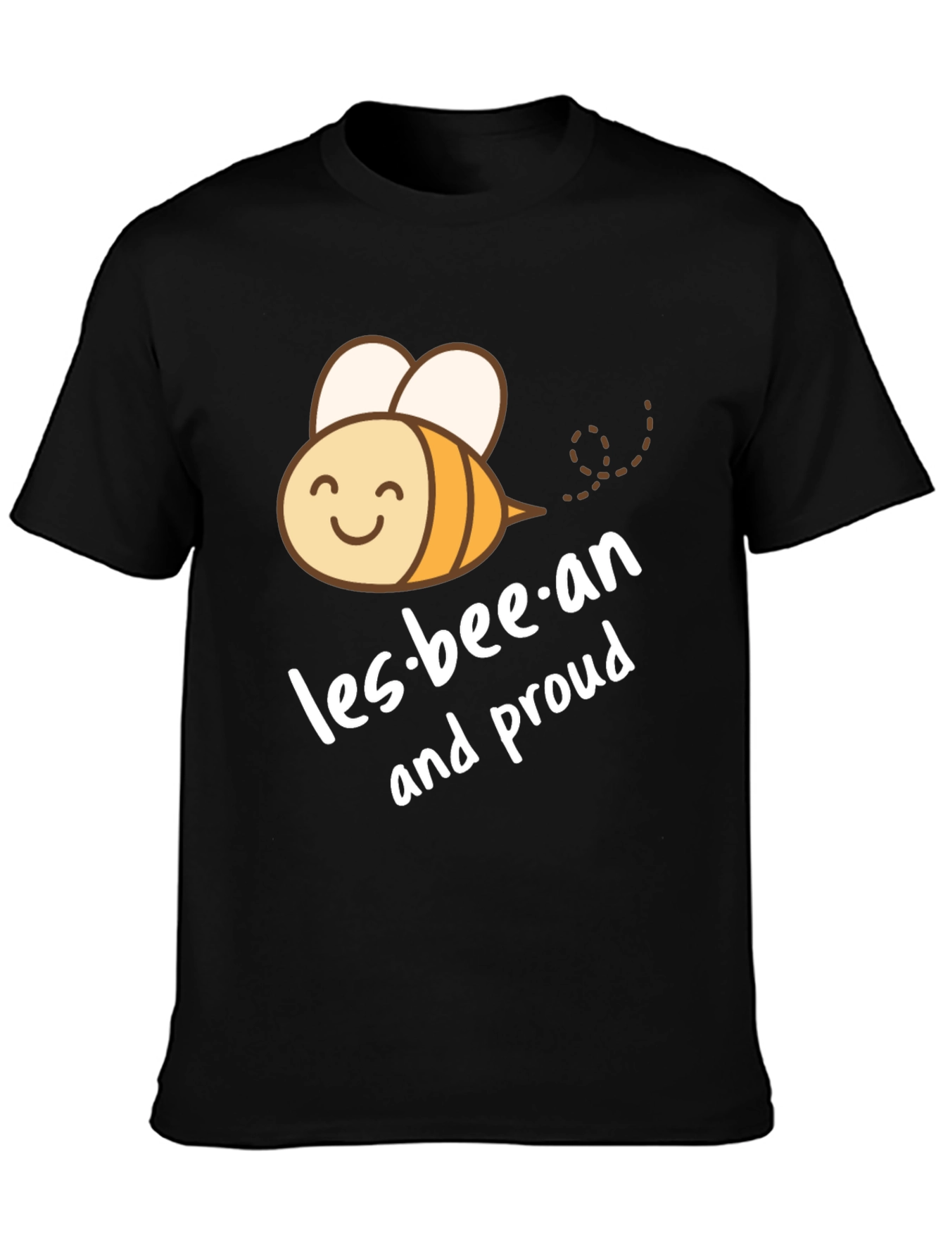 Les-bee-an and Proud Black T-Shirt