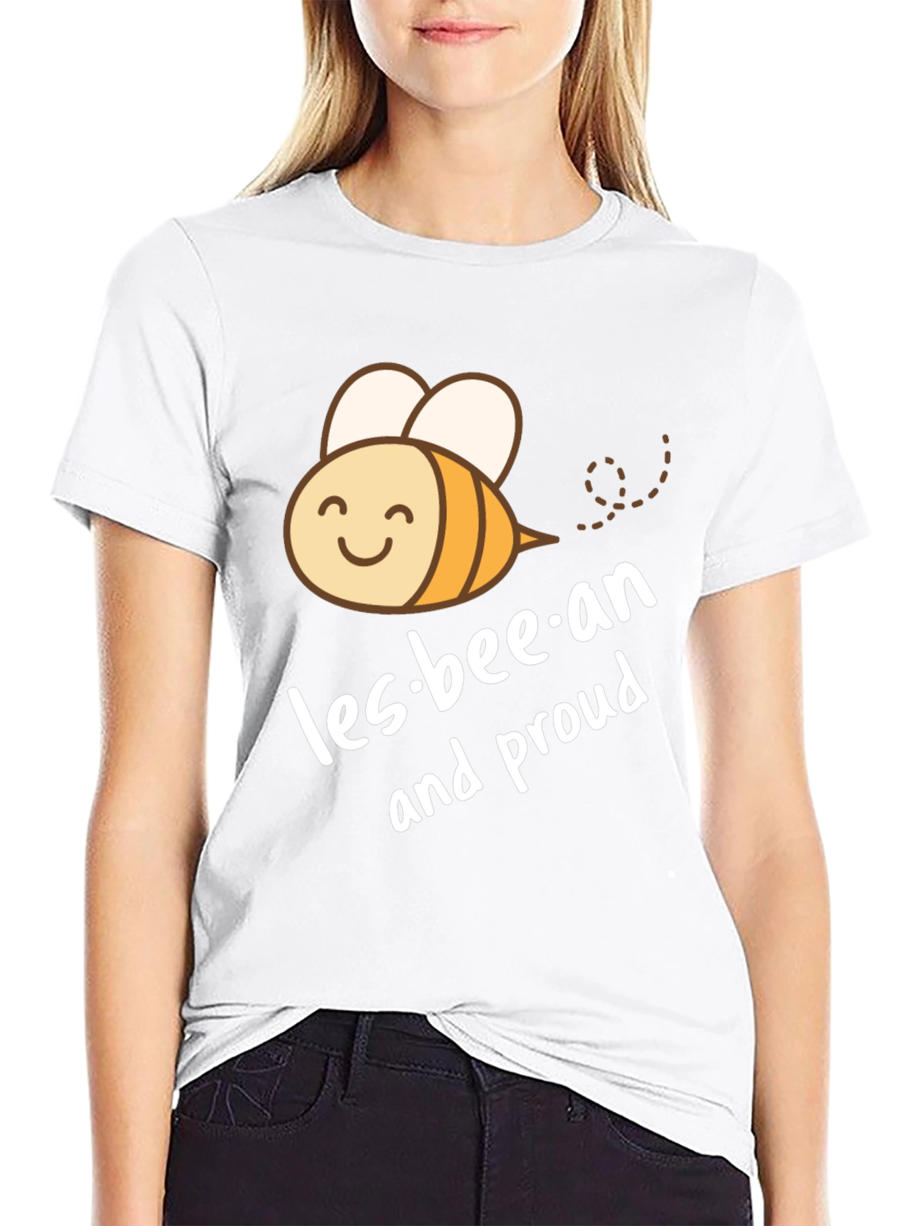 Les-bee-an and Proud Black T-Shirt