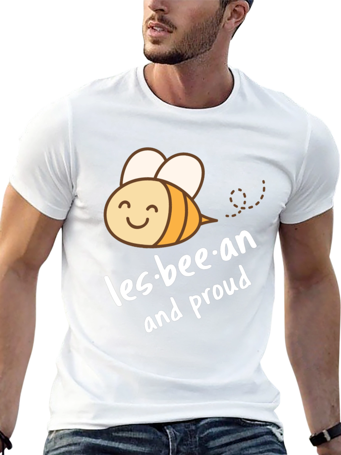 Les-bee-an and Proud Black T-Shirt