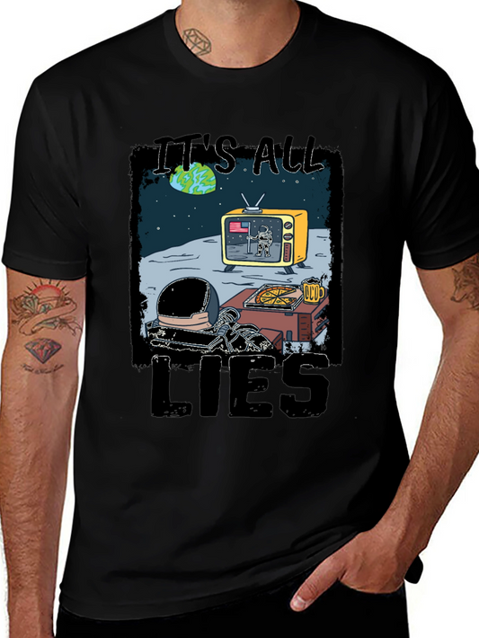 Its All Lies Conspiracy T-Shirt