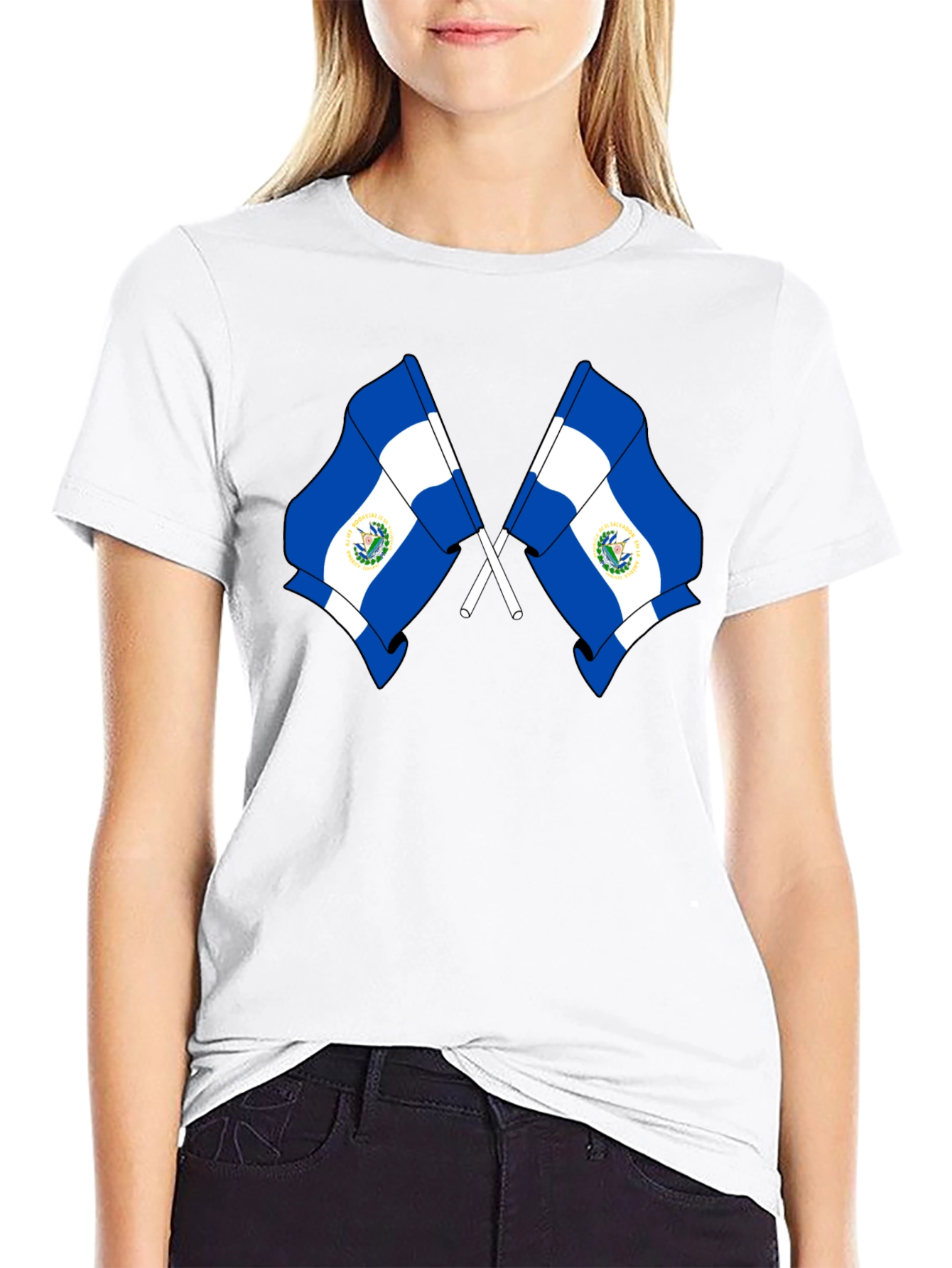 Salvadoran Flags T-Shirt