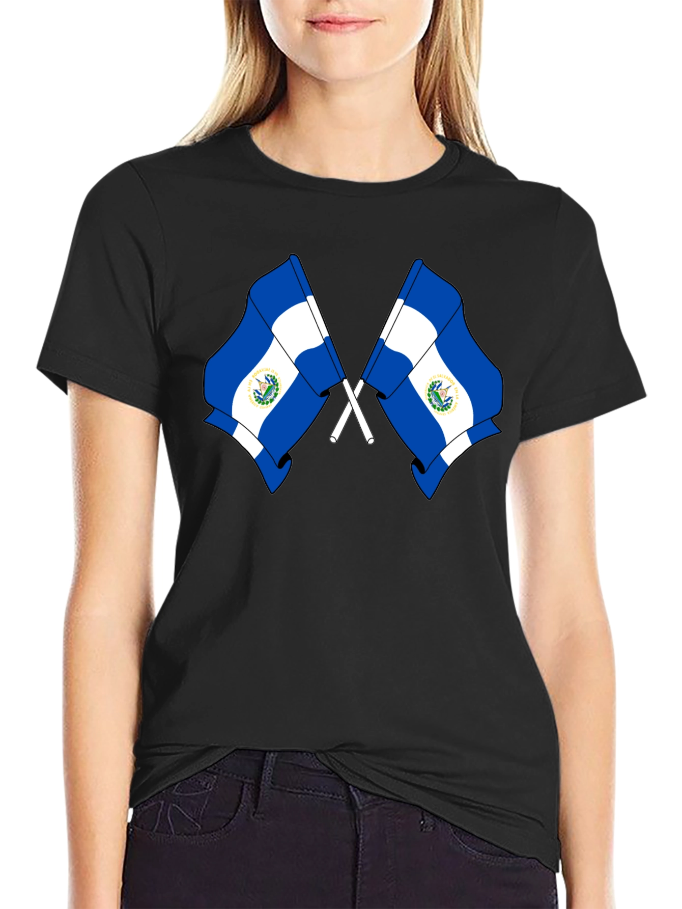 Salvadoran Flags T-Shirt