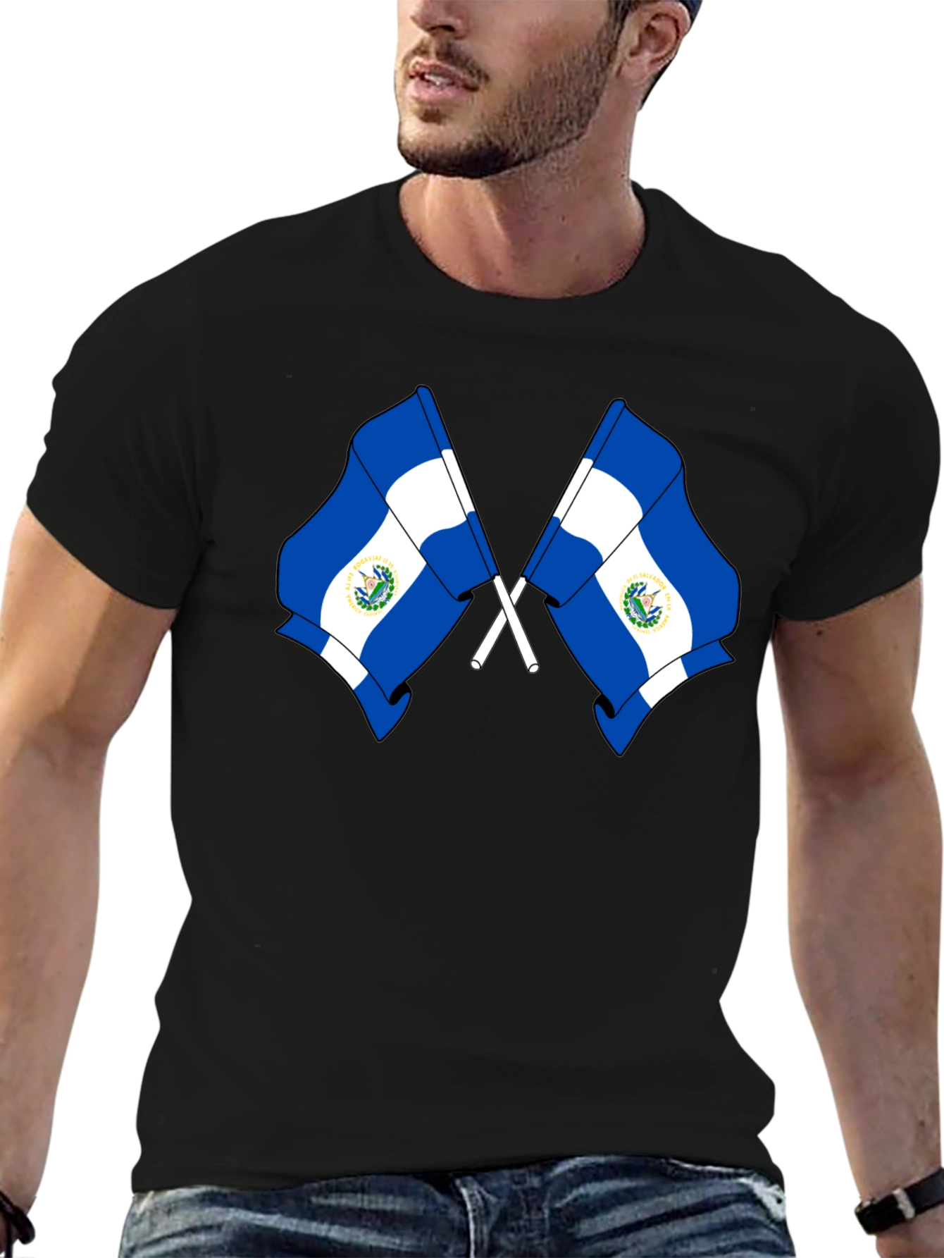 Salvadoran Flags T-Shirt
