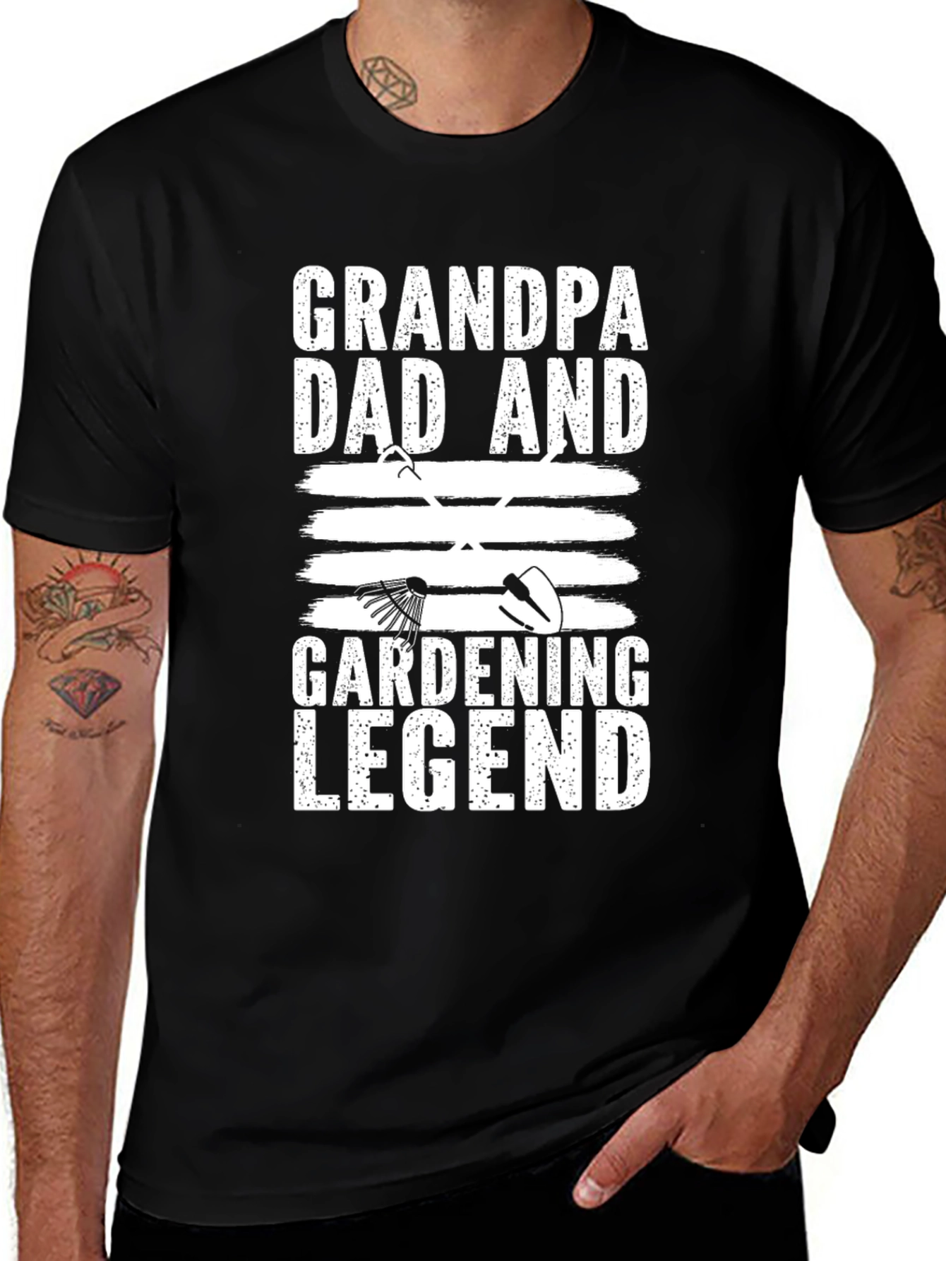 Grandpa Dad Gardening Legend T-Shirt