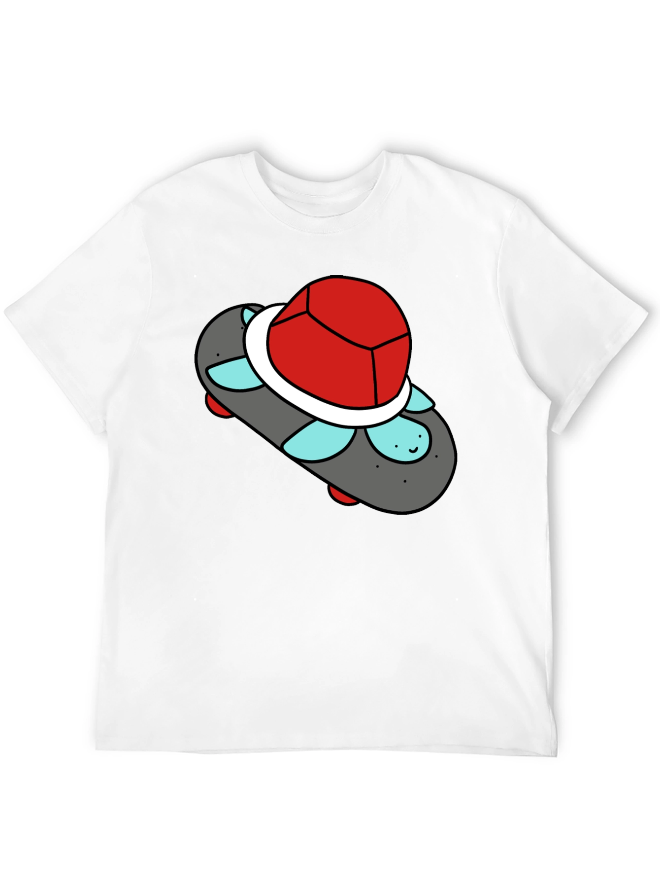 Skateboarding Turtle Tee - Cool Graphic T-Shirt