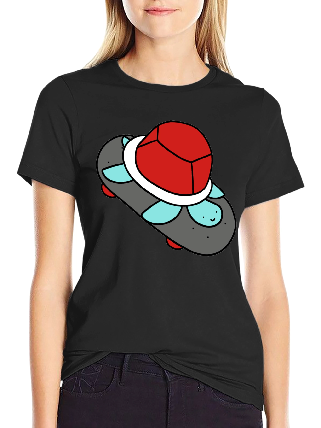 Skateboarding Turtle Tee - Cool Graphic T-Shirt