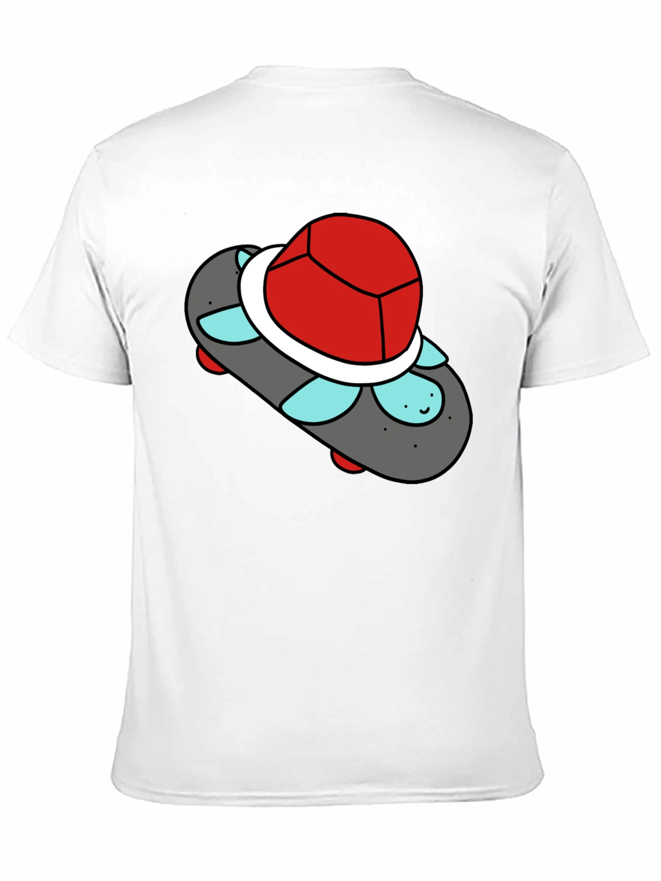 Skateboarding Turtle Tee - Cool Graphic T-Shirt