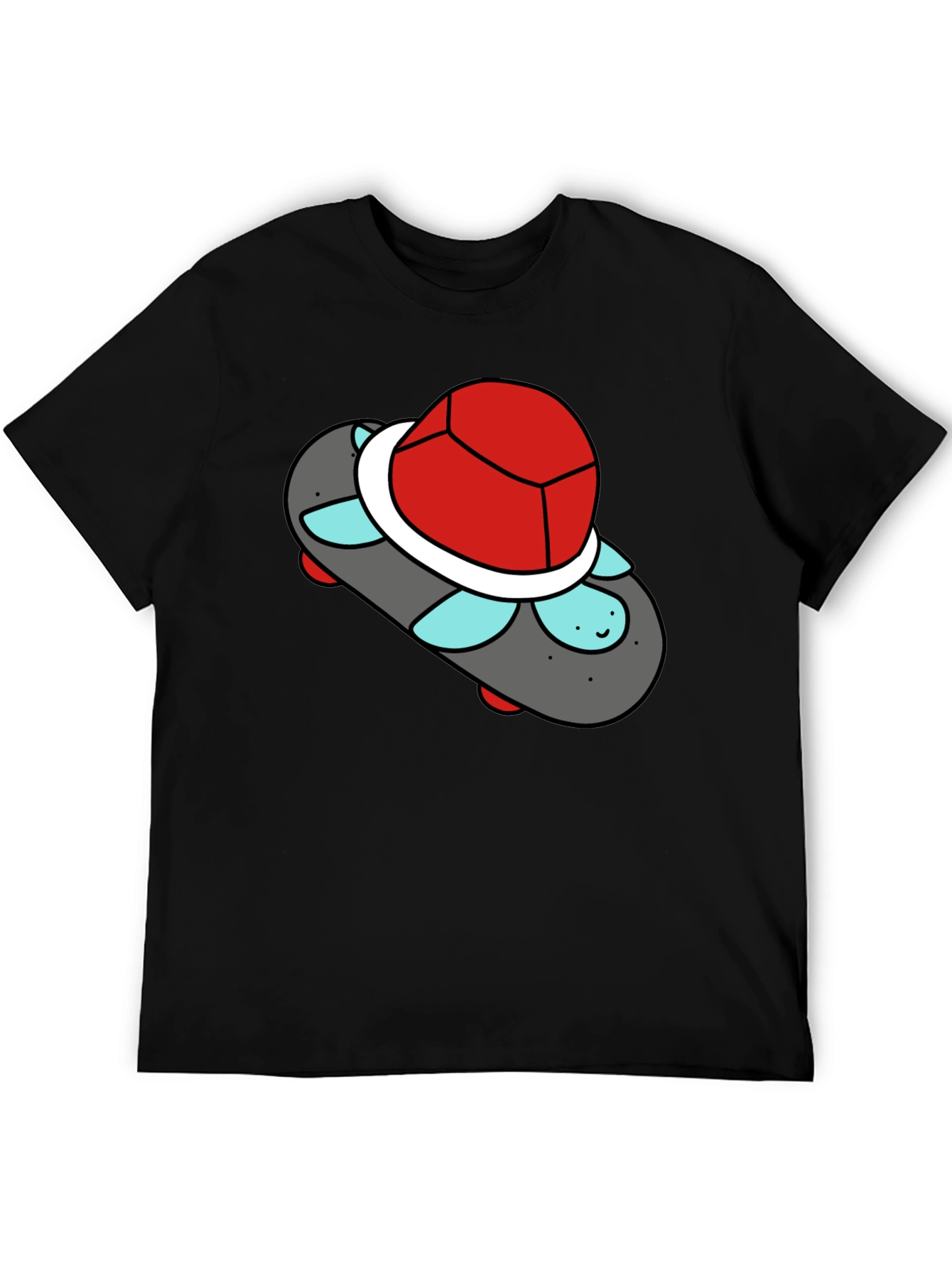 Skateboarding Turtle Tee - Cool Graphic T-Shirt