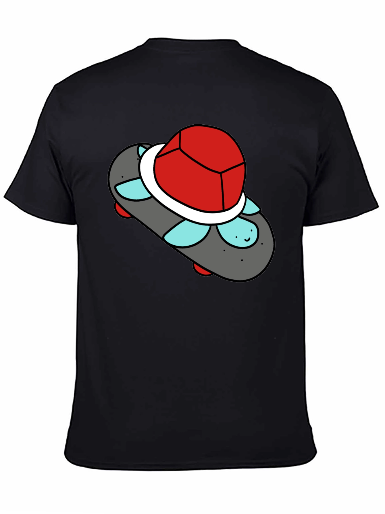 Skateboarding Turtle Tee - Cool Graphic T-Shirt