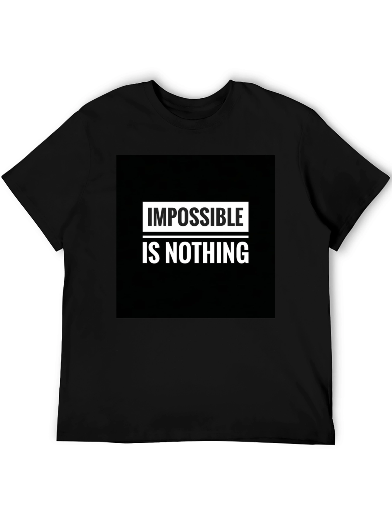 Impossible is Nothing Graphic T-Shirt