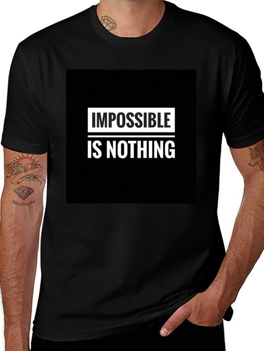 Impossible is Nothing Graphic T-Shirt