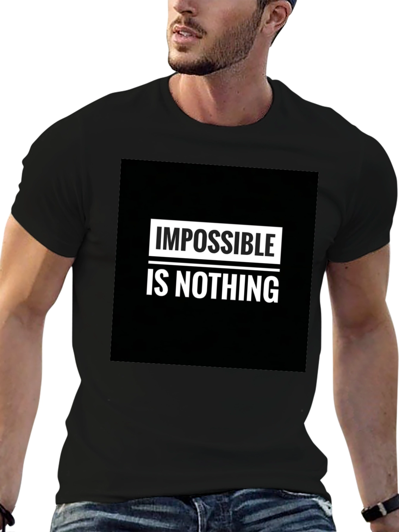 Impossible is Nothing Graphic T-Shirt