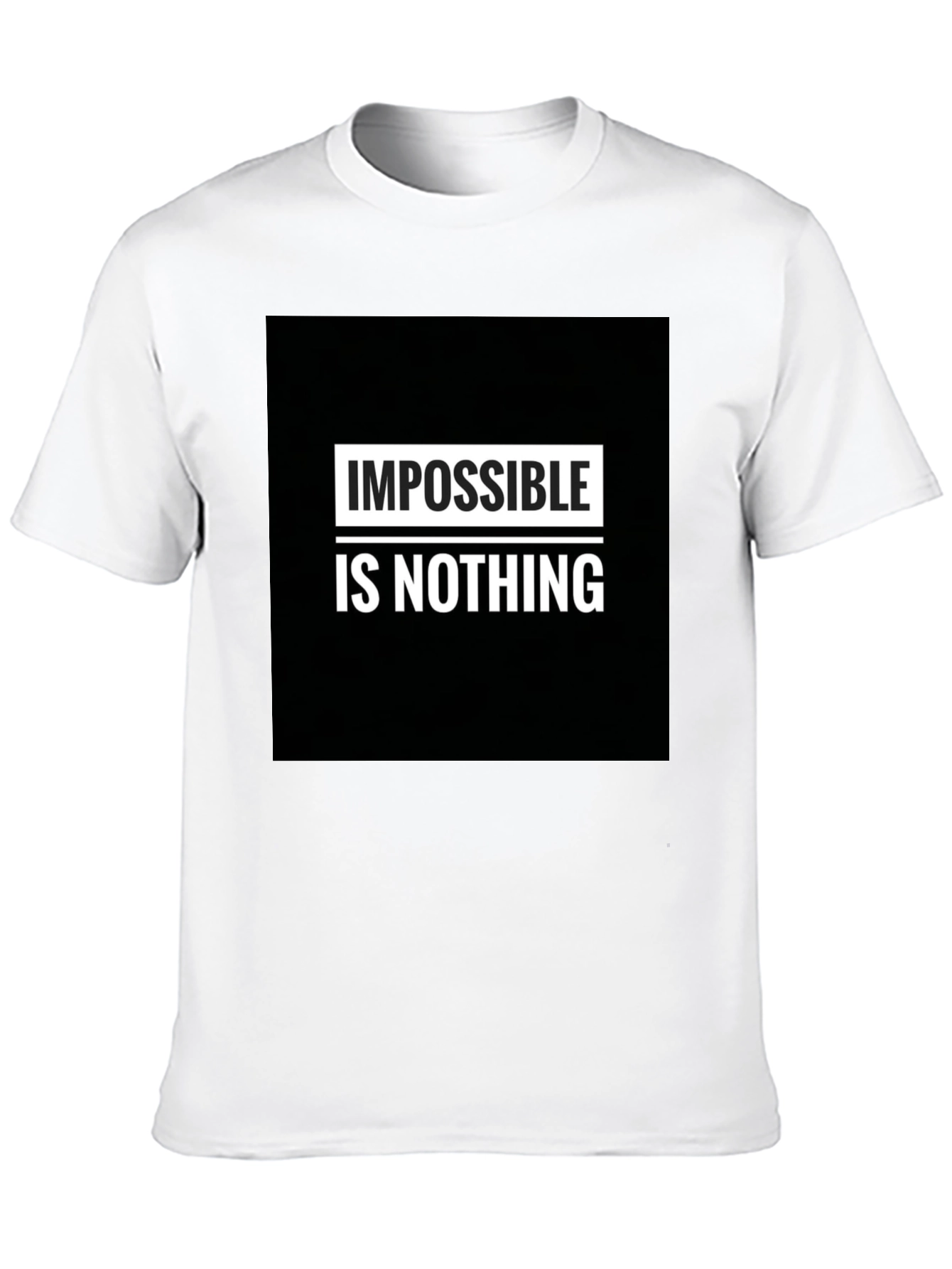 Impossible is Nothing Graphic T-Shirt