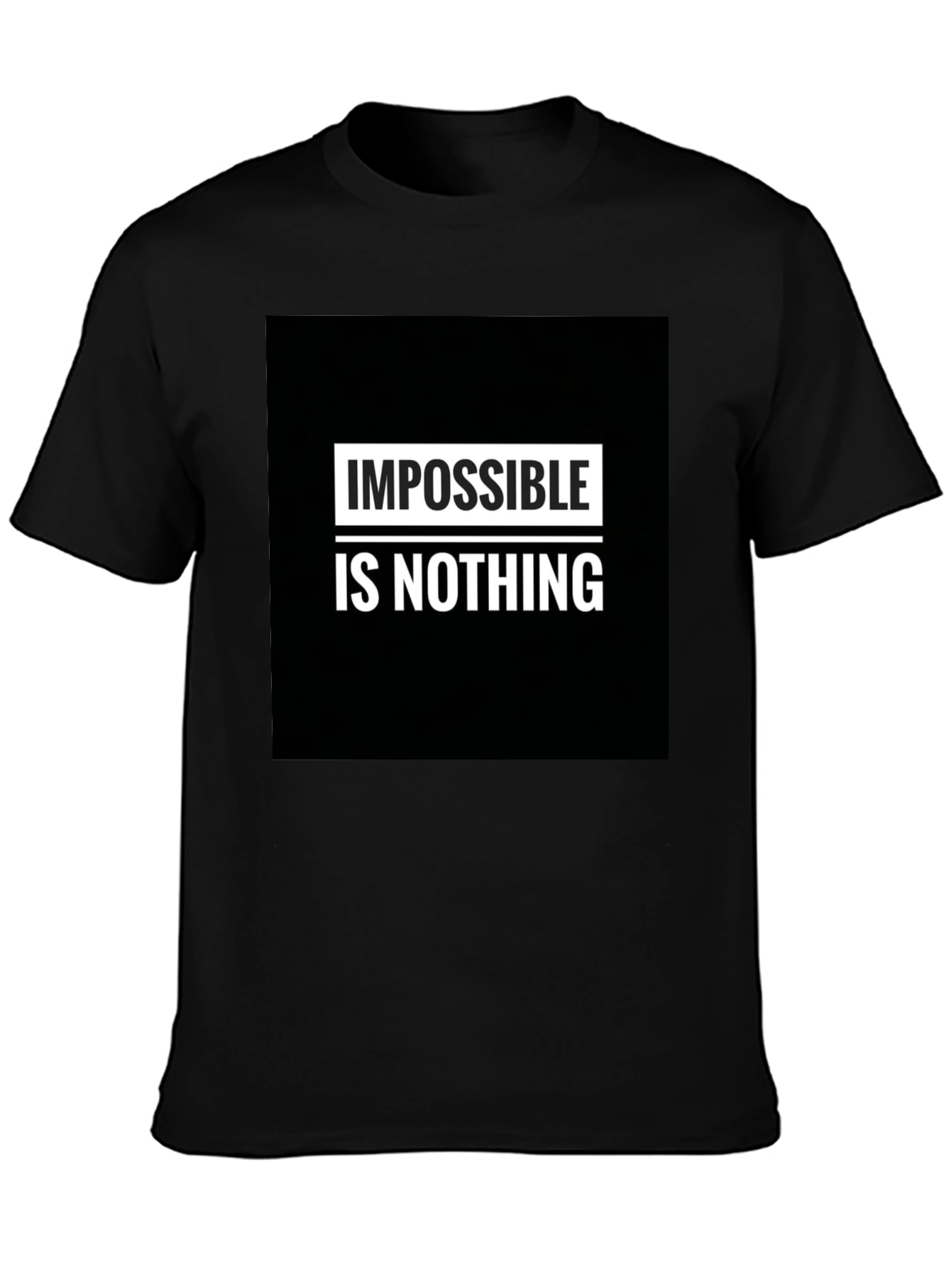 Impossible is Nothing Graphic T-Shirt