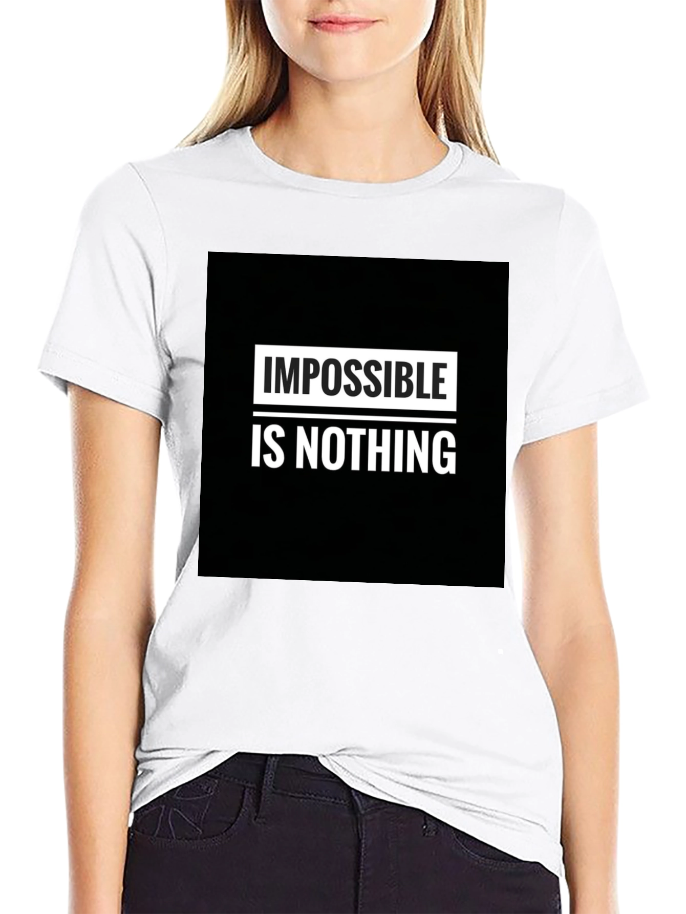 Impossible is Nothing Graphic T-Shirt