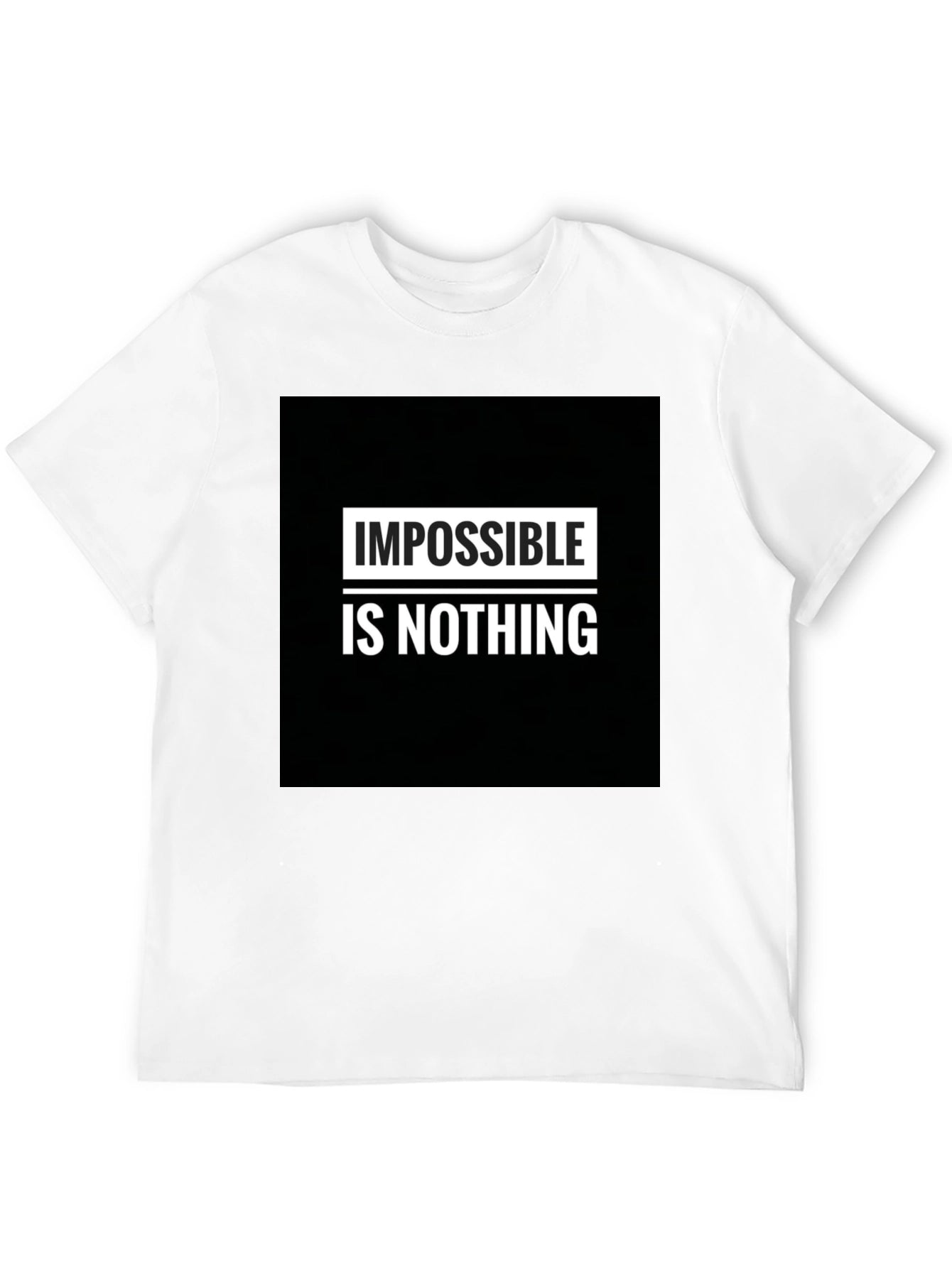 Impossible is Nothing Graphic T-Shirt