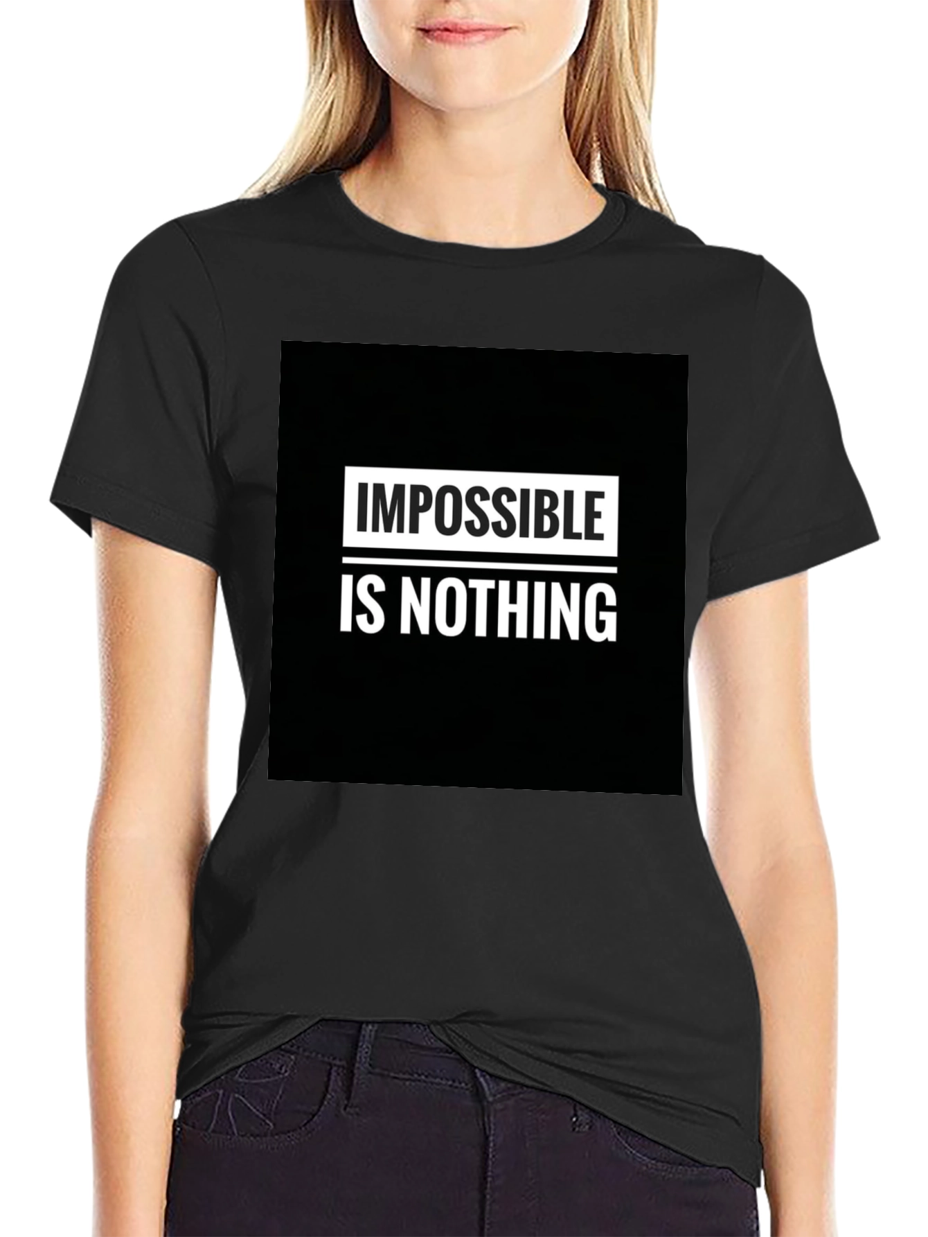 Impossible is Nothing Graphic T-Shirt