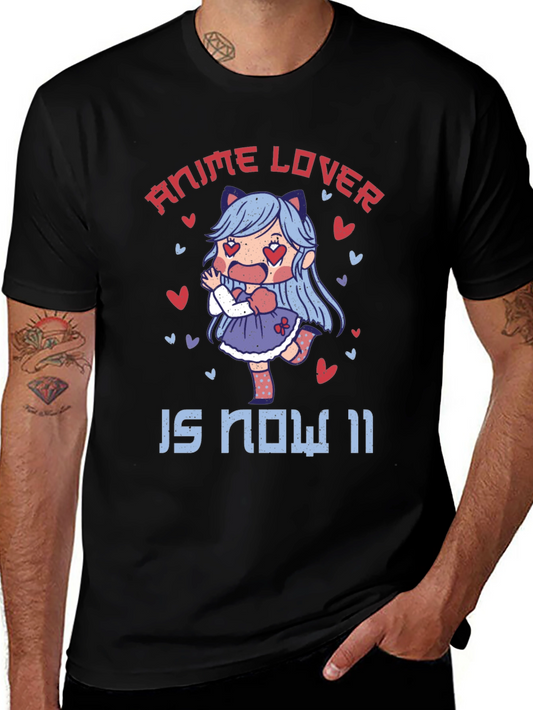 Anime Lover Birthday T-Shirt - Now 11!