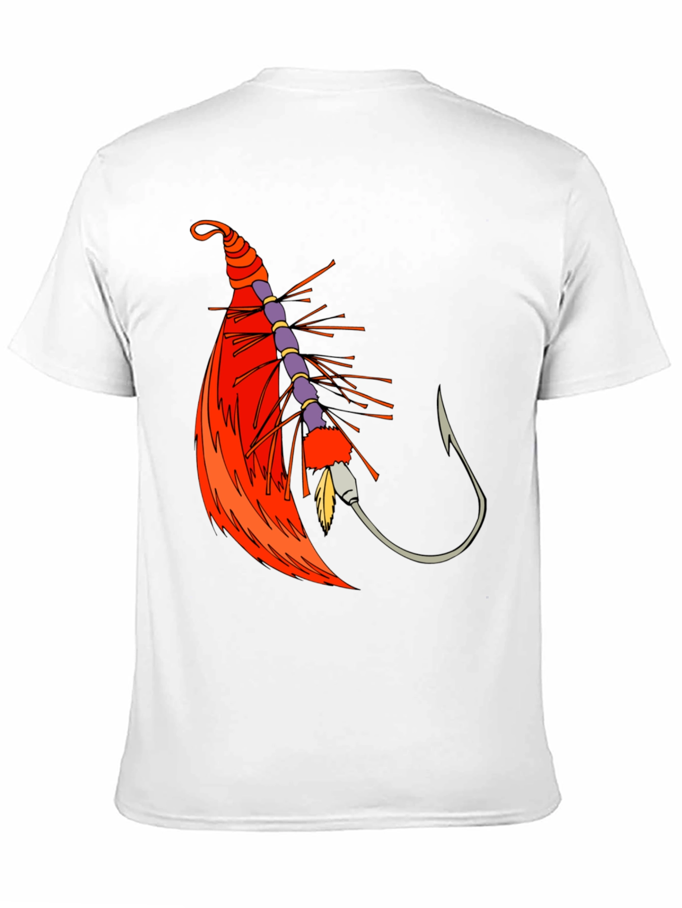 Fishing Lure Graphic Tee - Black