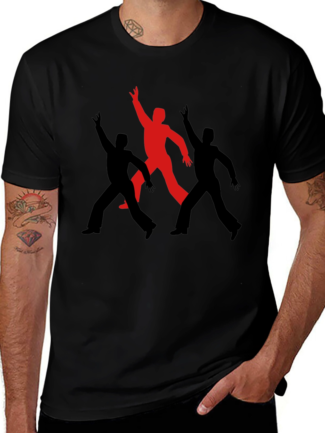 Retro Silhouette Graphic Tee