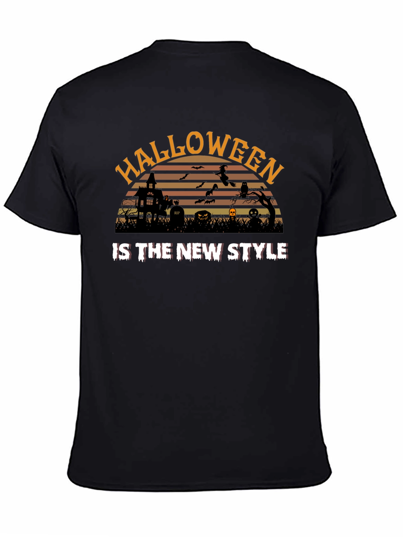 Halloween The New Style Black T-Shirt