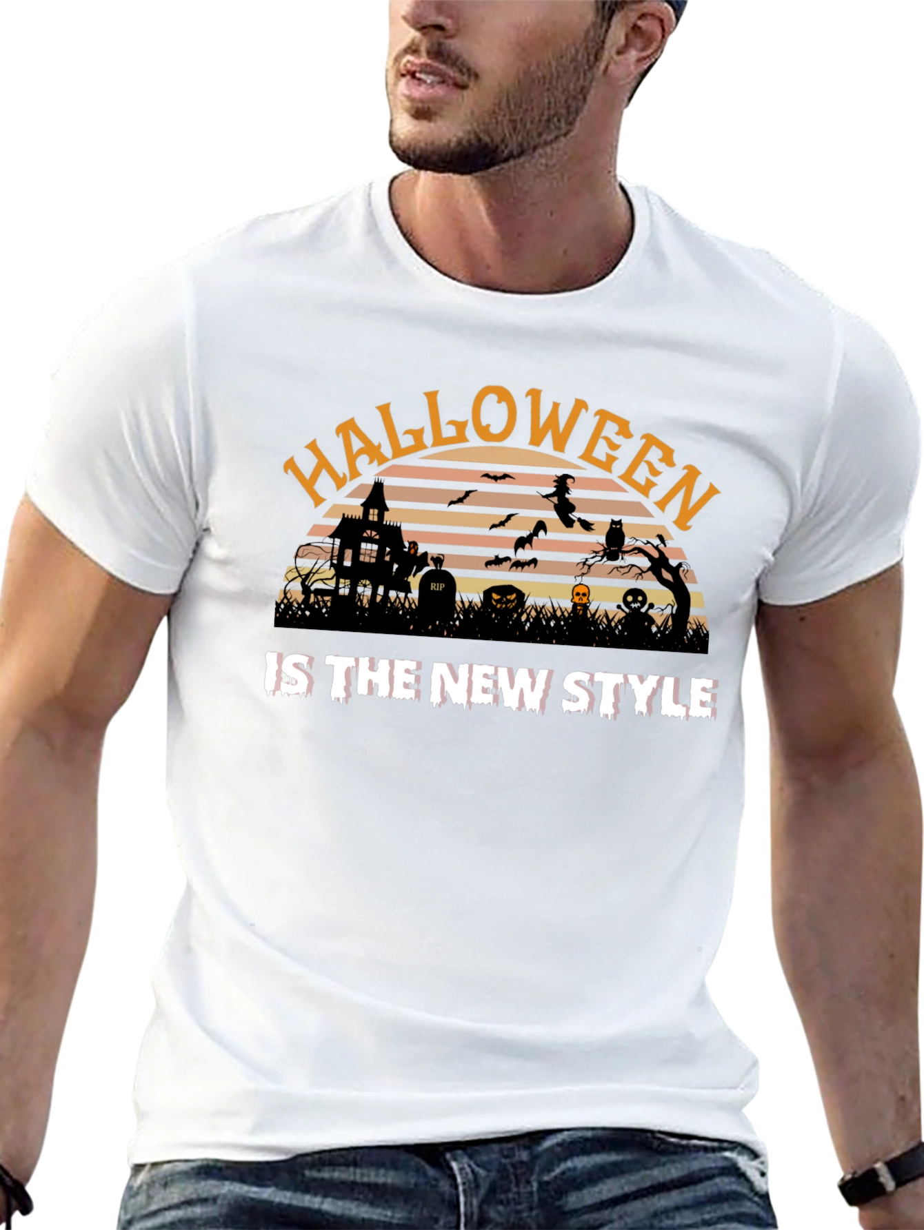 Halloween The New Style Black T-Shirt