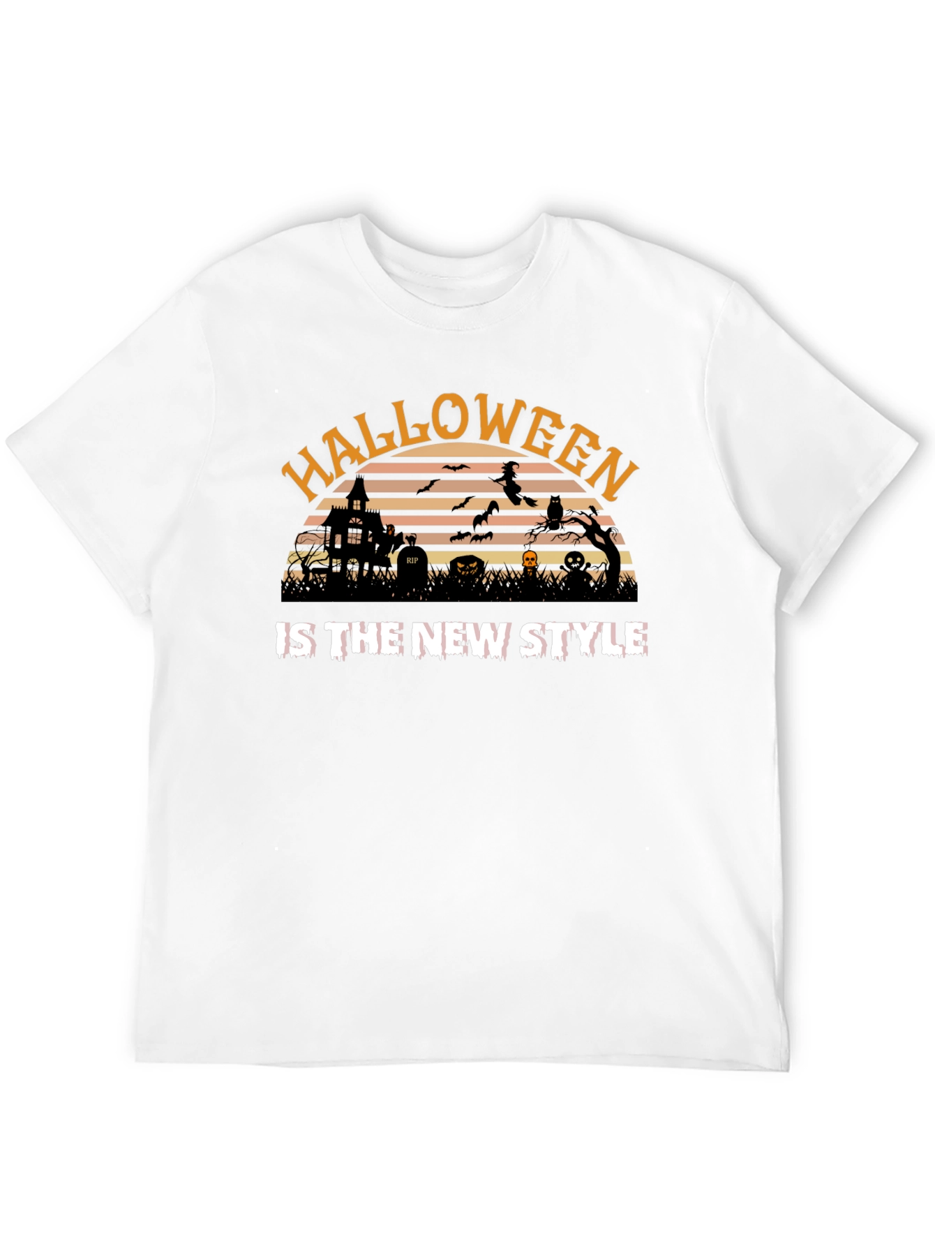Halloween The New Style Black T-Shirt