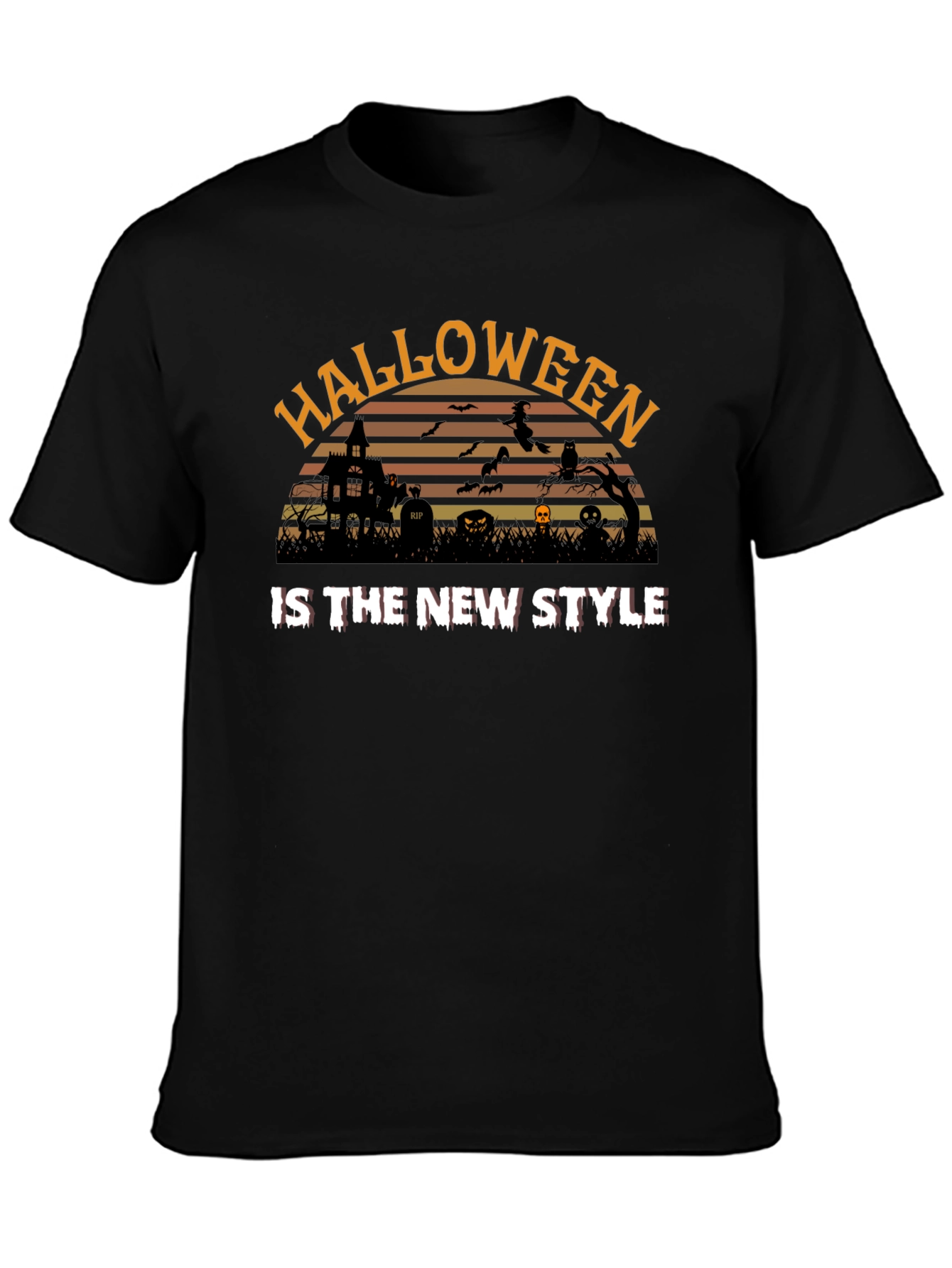 Halloween The New Style Black T-Shirt