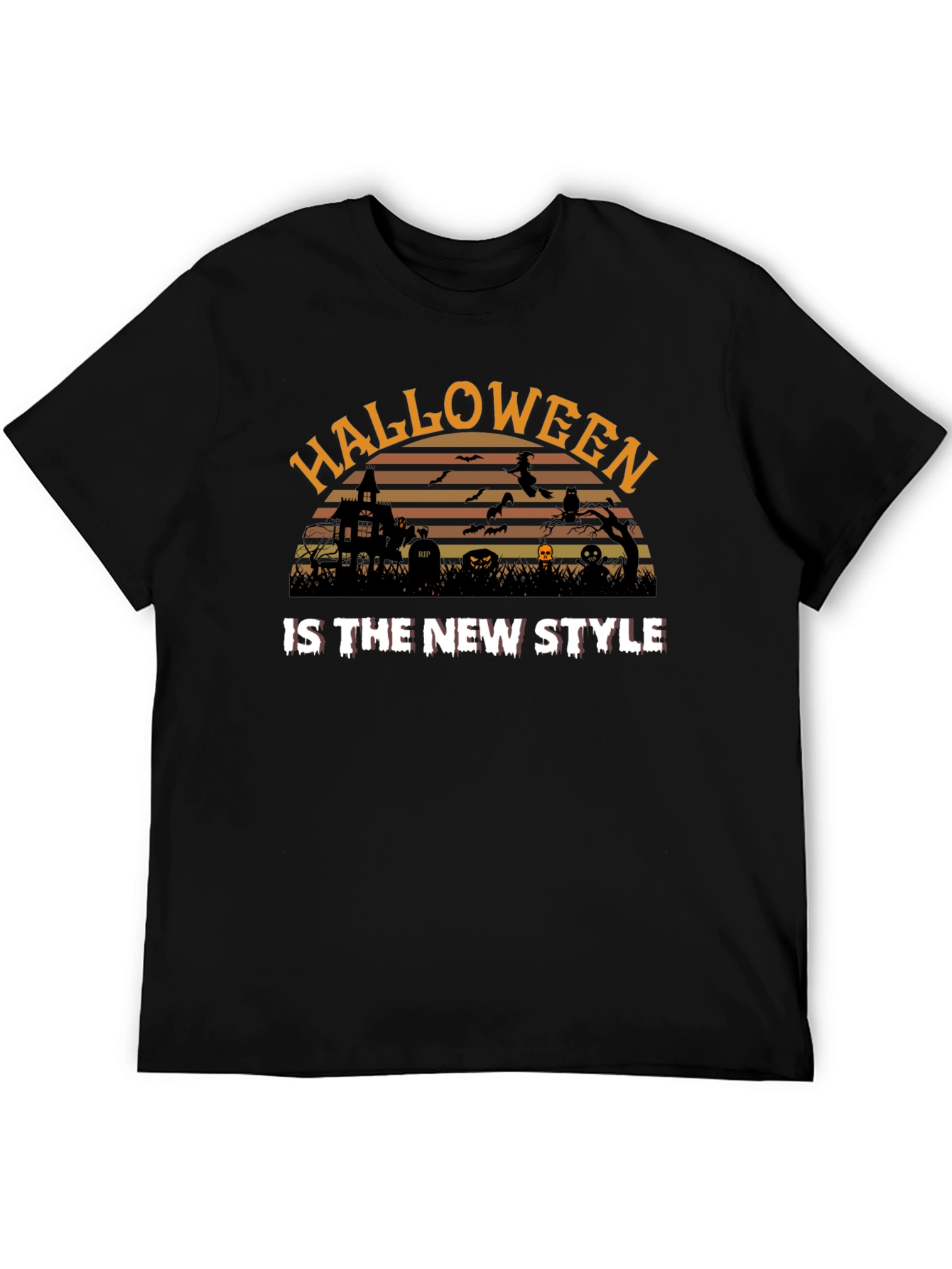 Halloween The New Style Black T-Shirt