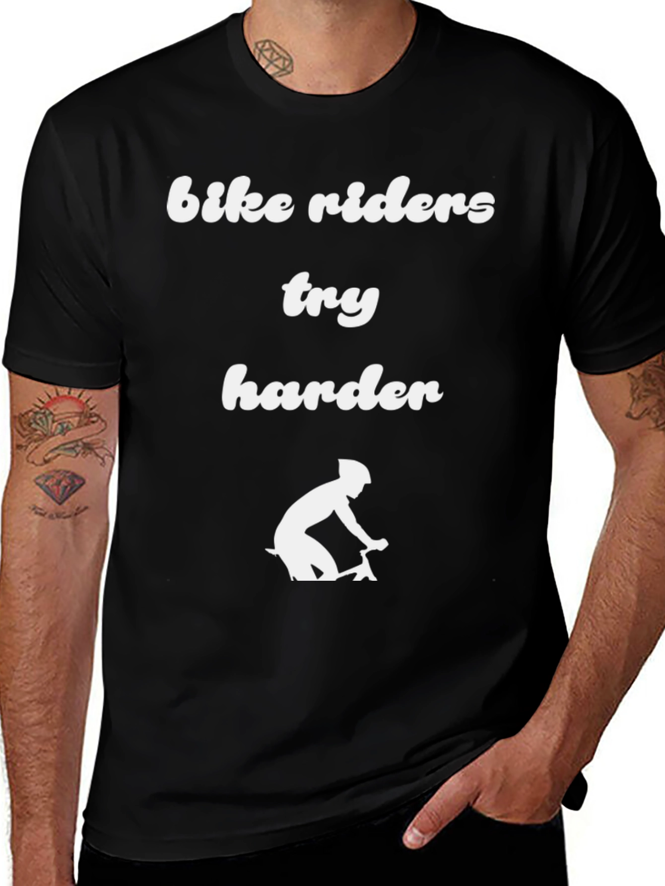 Bike Riders Try Harder T-Shirt