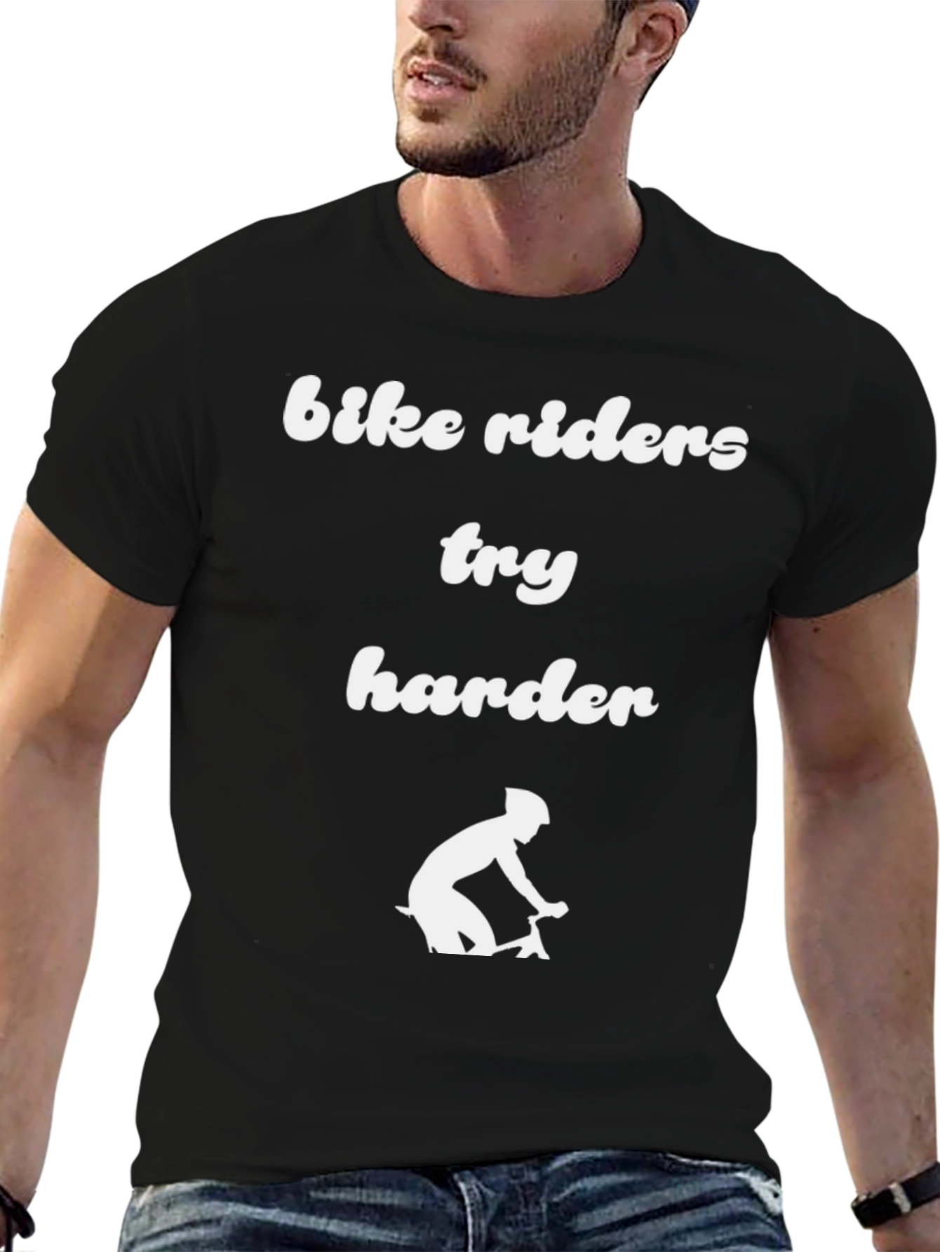 Bike Riders Try Harder T-Shirt