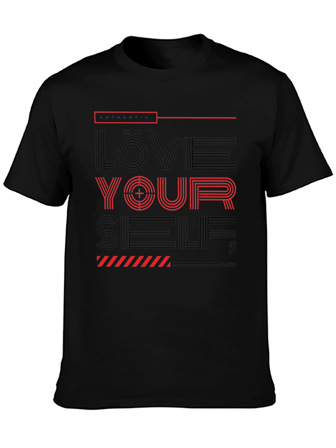 Love Yourself Graphic T-Shirt - Black