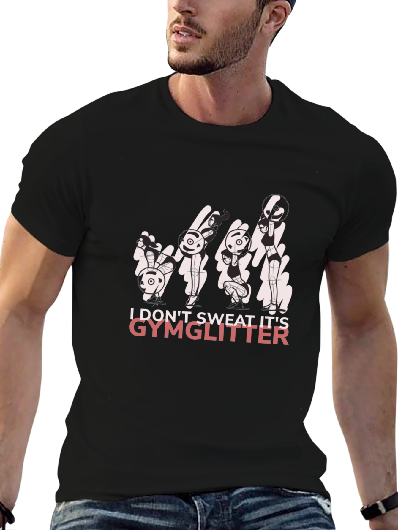 GymGlitter Graphic T-Shirt