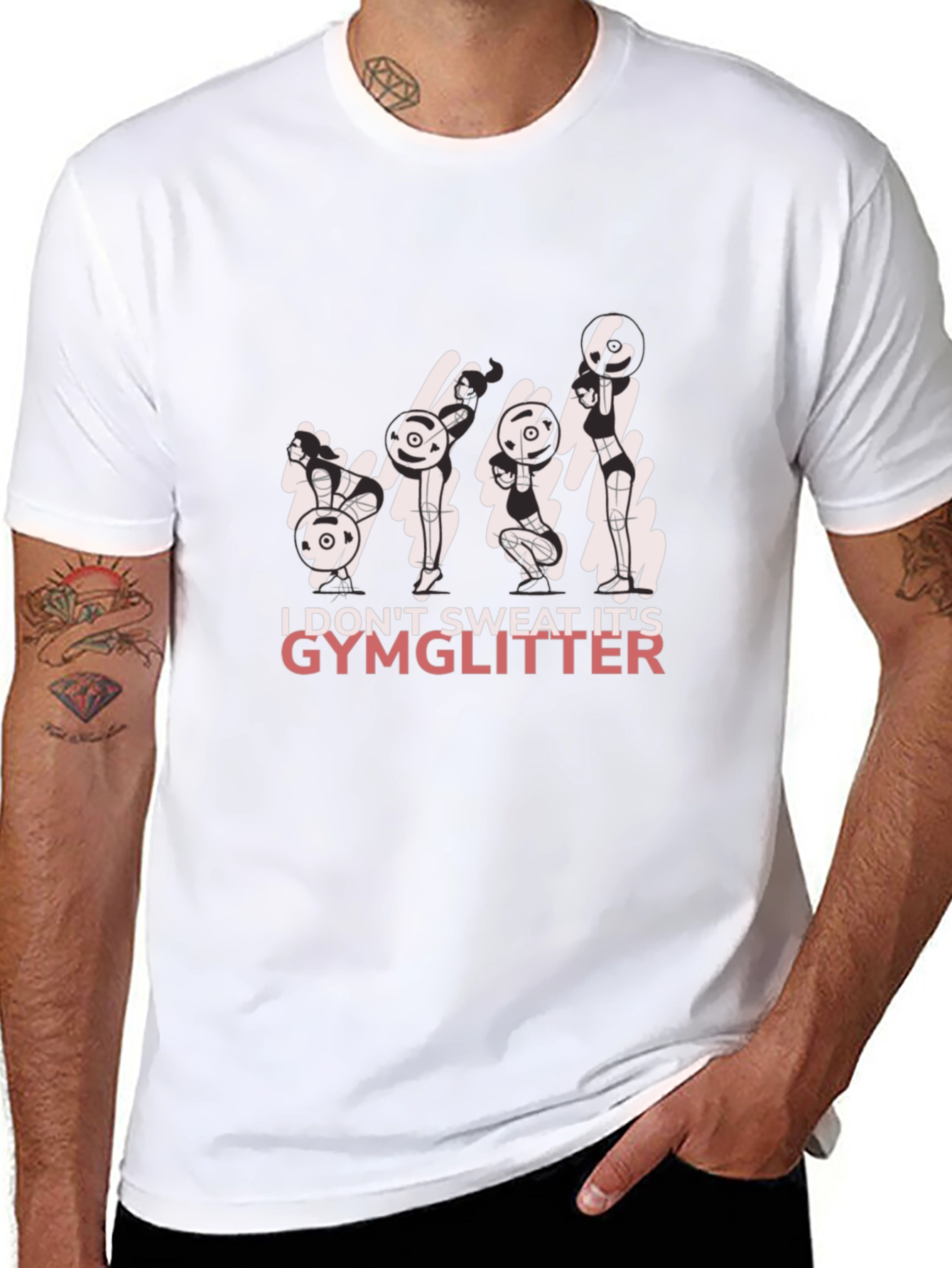 GymGlitter Graphic T-Shirt