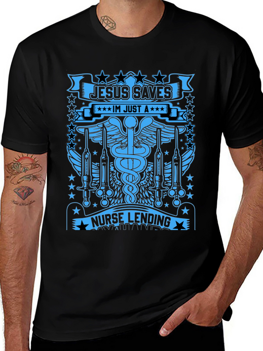 Jesus Saves Nurse T-Shirt
