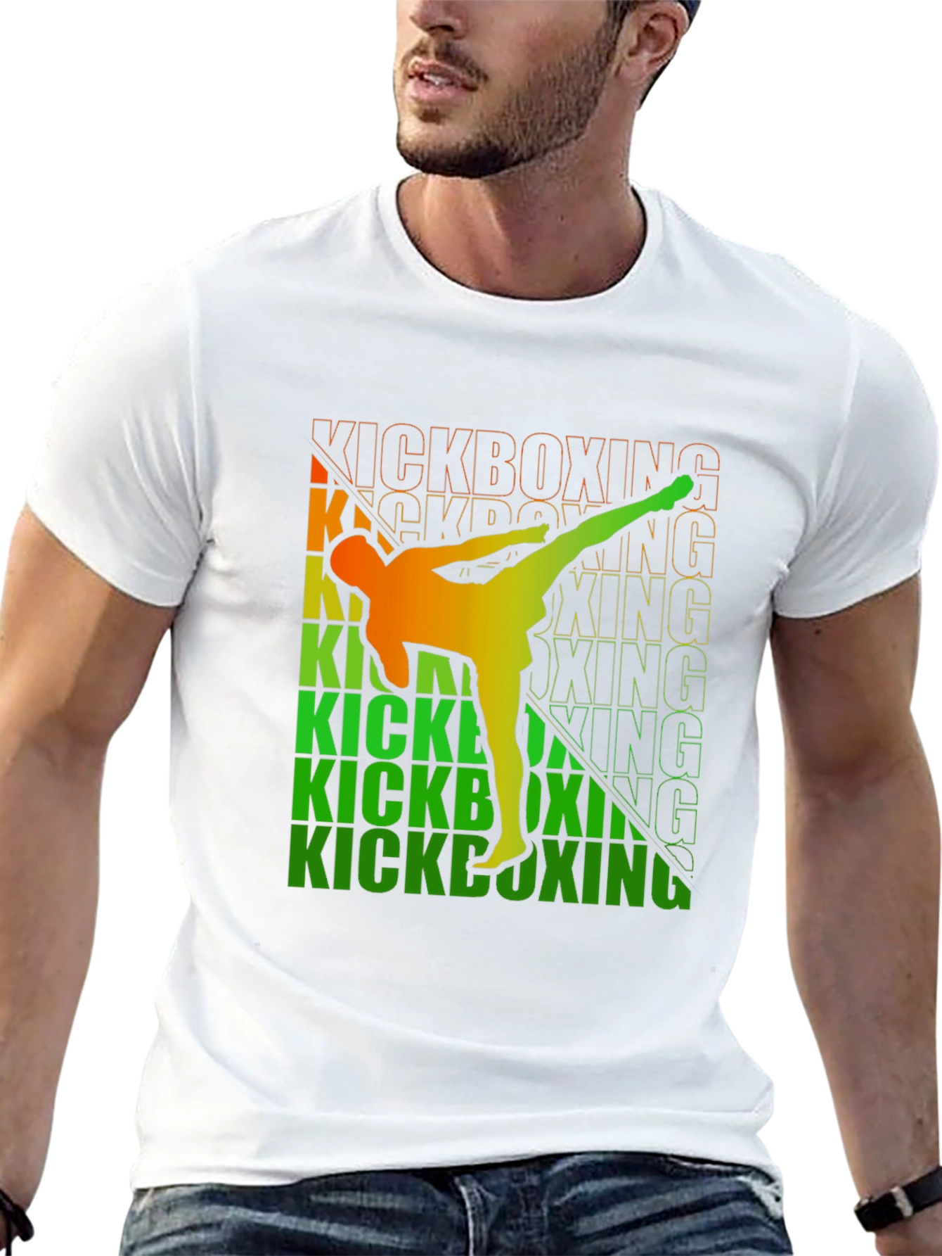 Kickboxing Stance Graphic T-Shirt