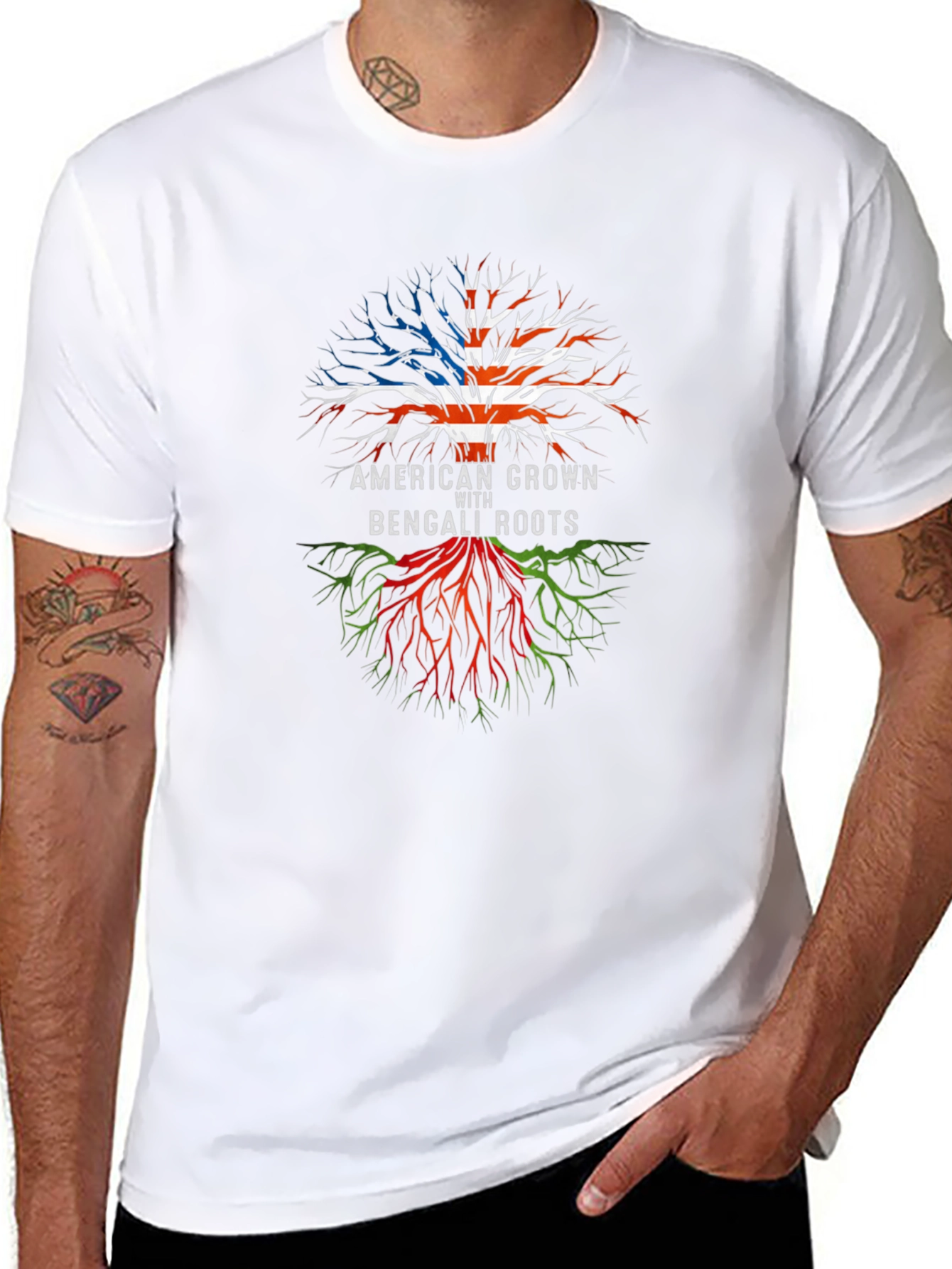 American Grown with Bengali Roots T-Shirt