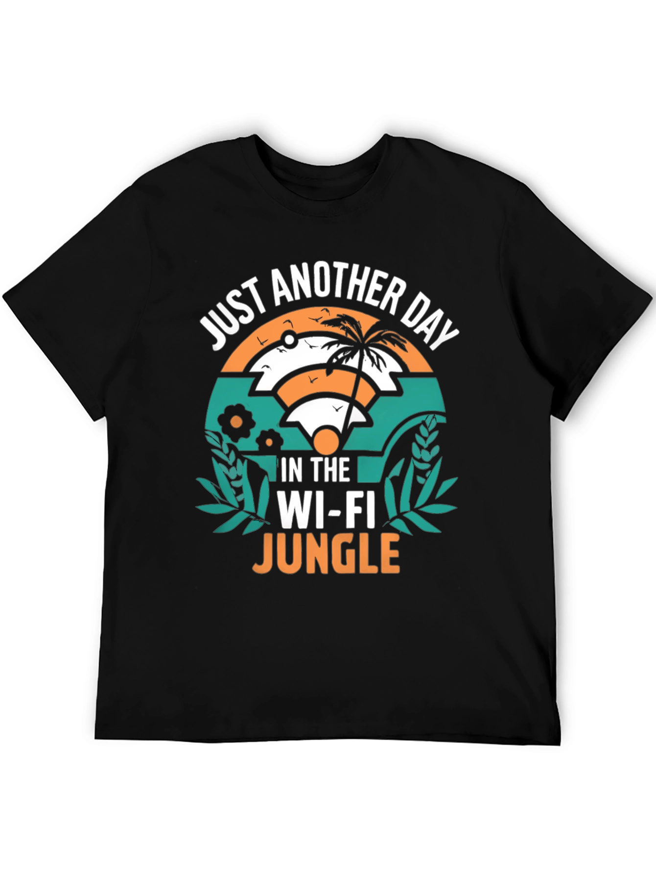 Wi-Fi Jungle T-Shirt - Humorous Tech Tee