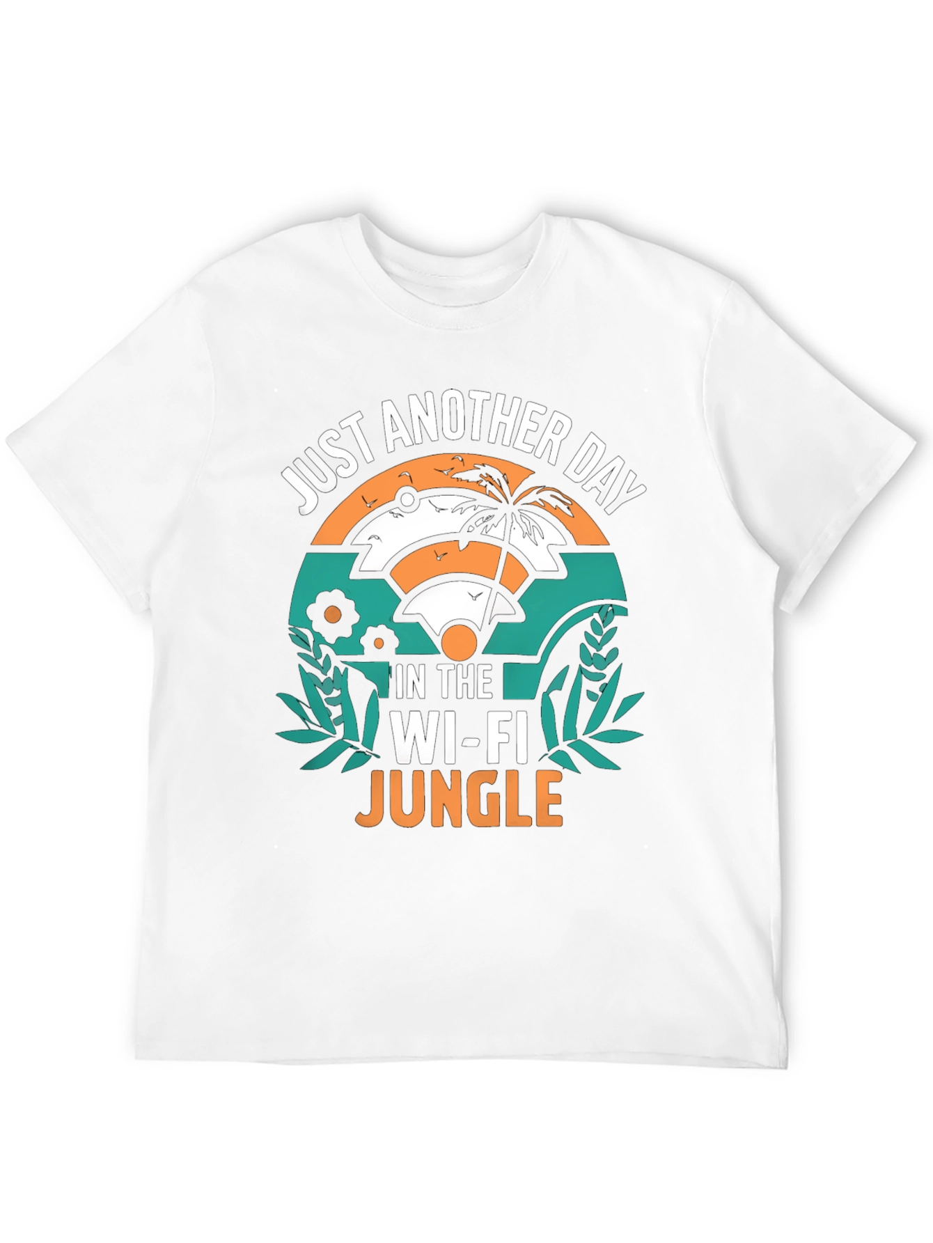 Wi-Fi Jungle T-Shirt - Humorous Tech Tee