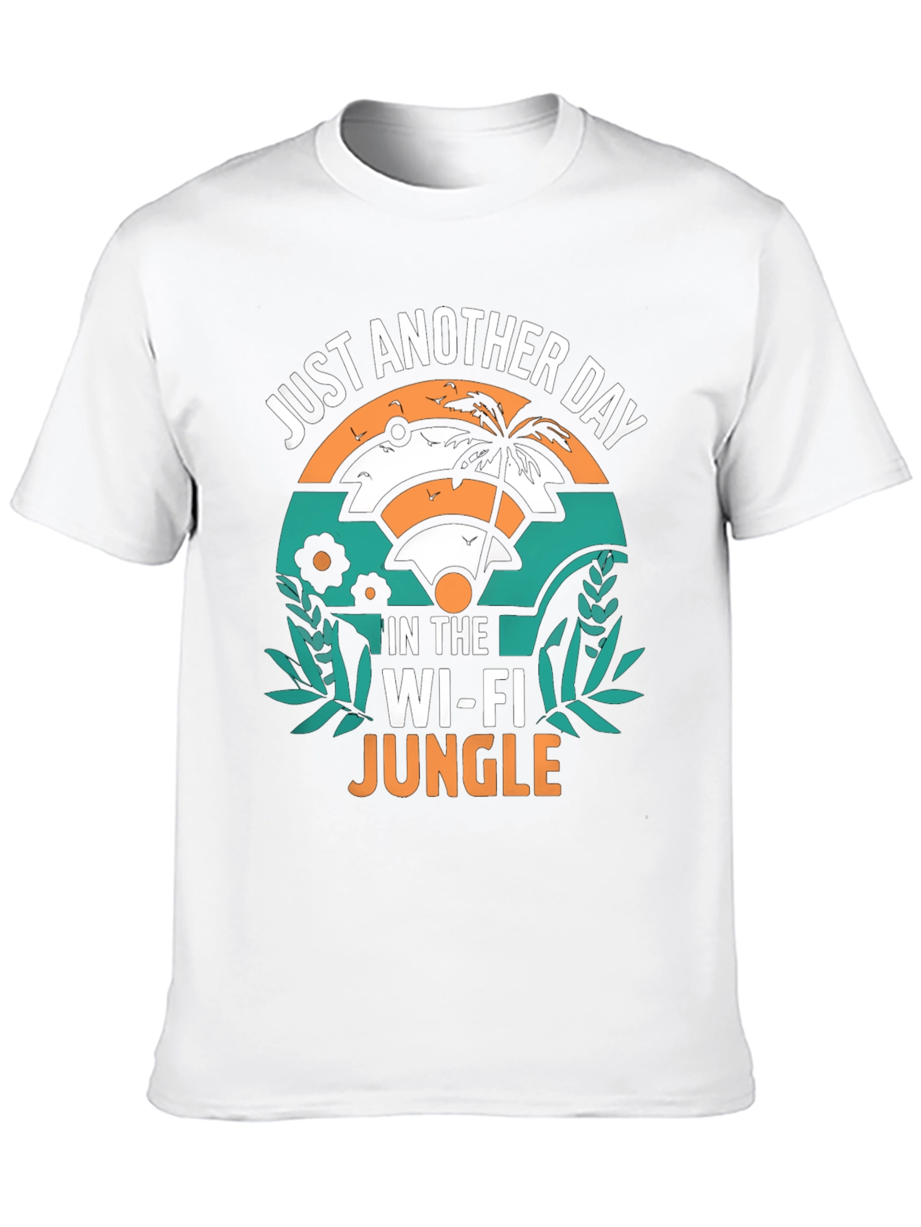 Wi-Fi Jungle T-Shirt - Humorous Tech Tee